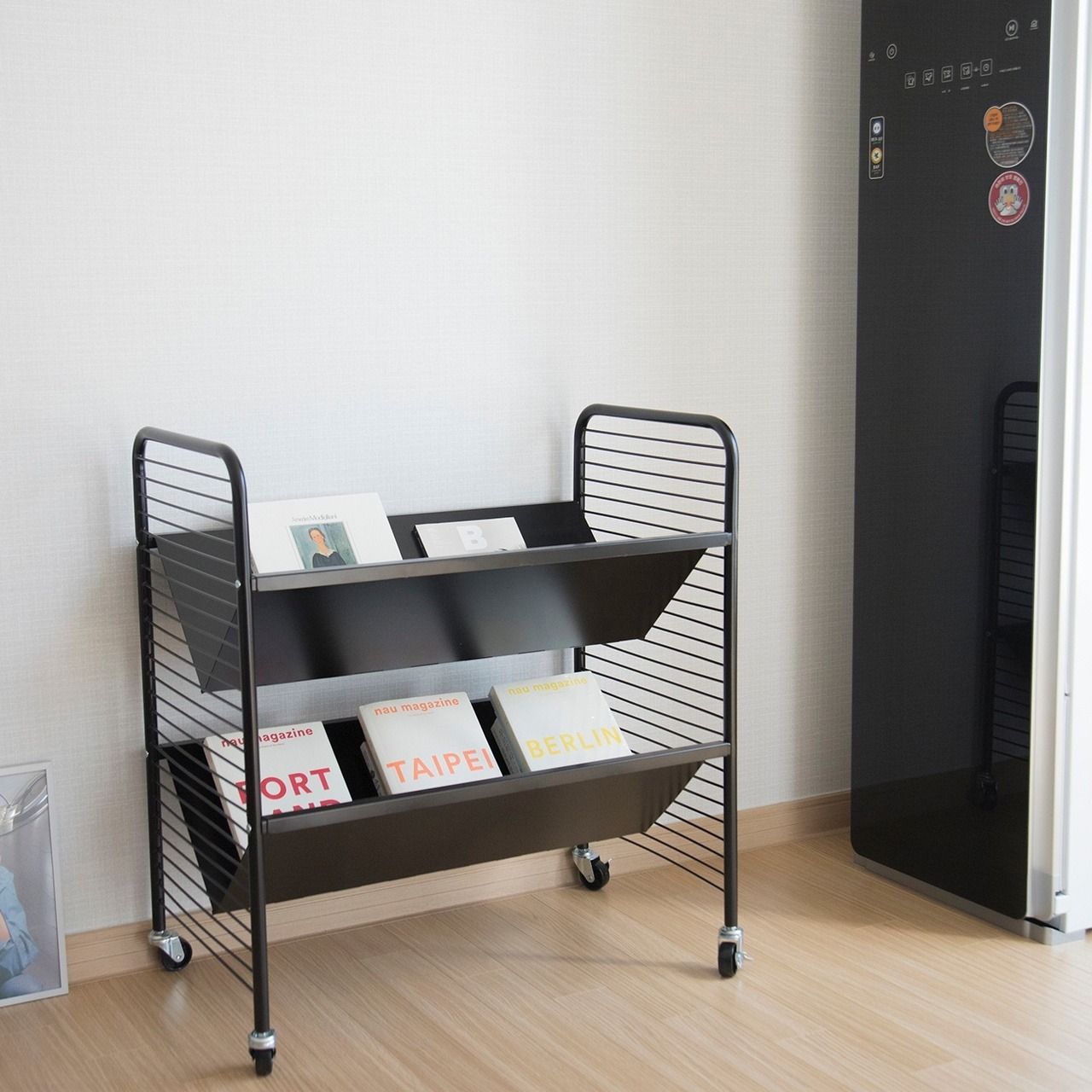 RATNER 책꽂이 트롤리 2size 가격 비교 마켓비 RATNER 책꽂이 트롤리 2size