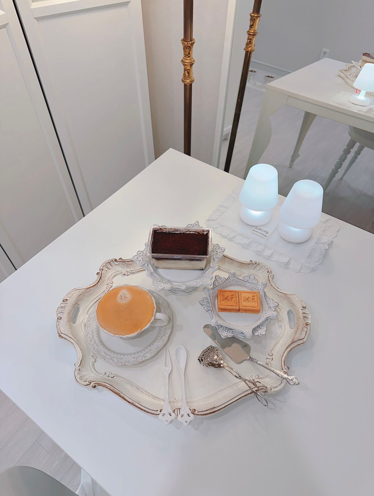 Baroque Ceramic Coffee Cup & Saucer Set user photo