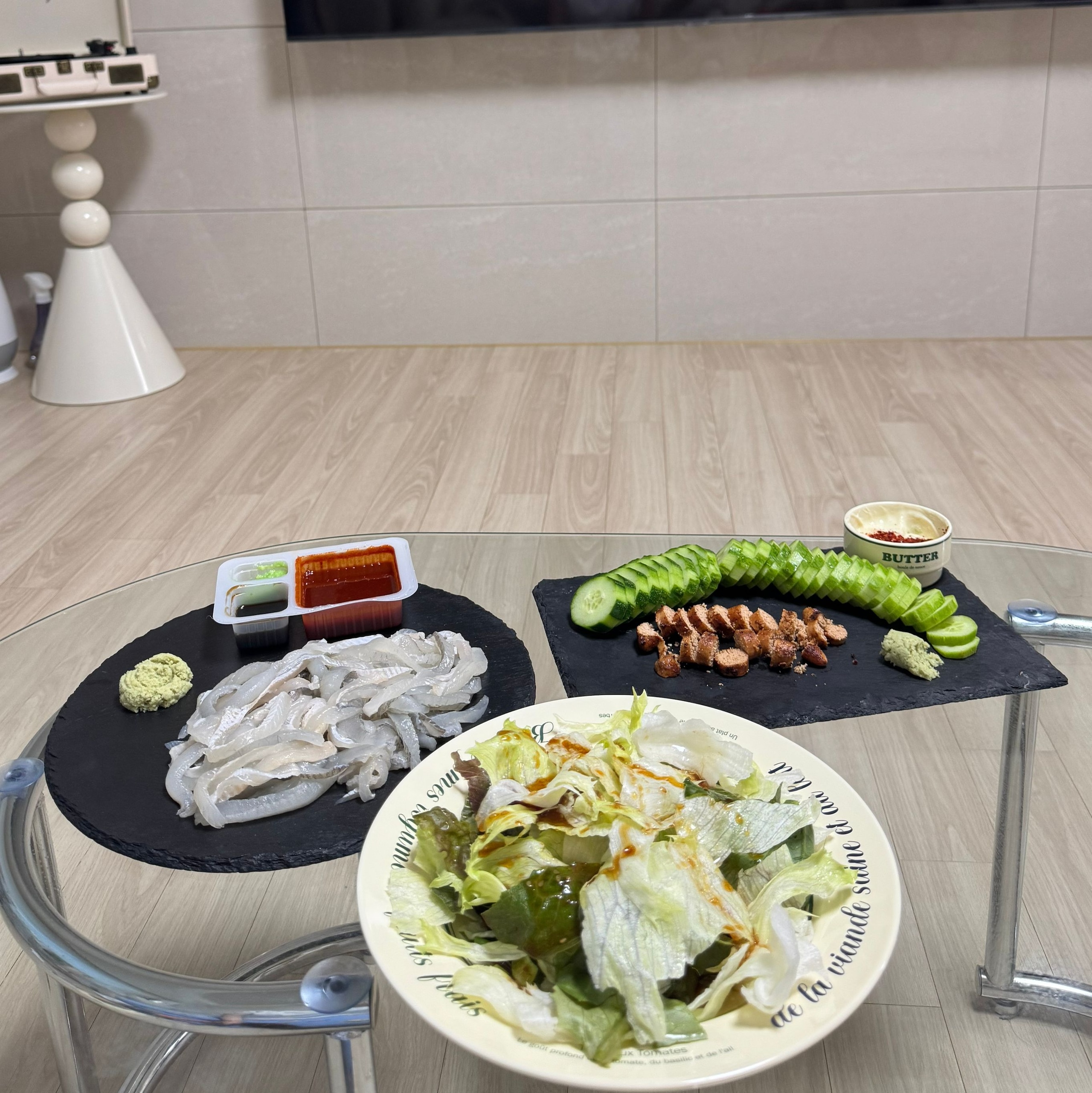 Belle Natural Slate Serving Plate - 10
