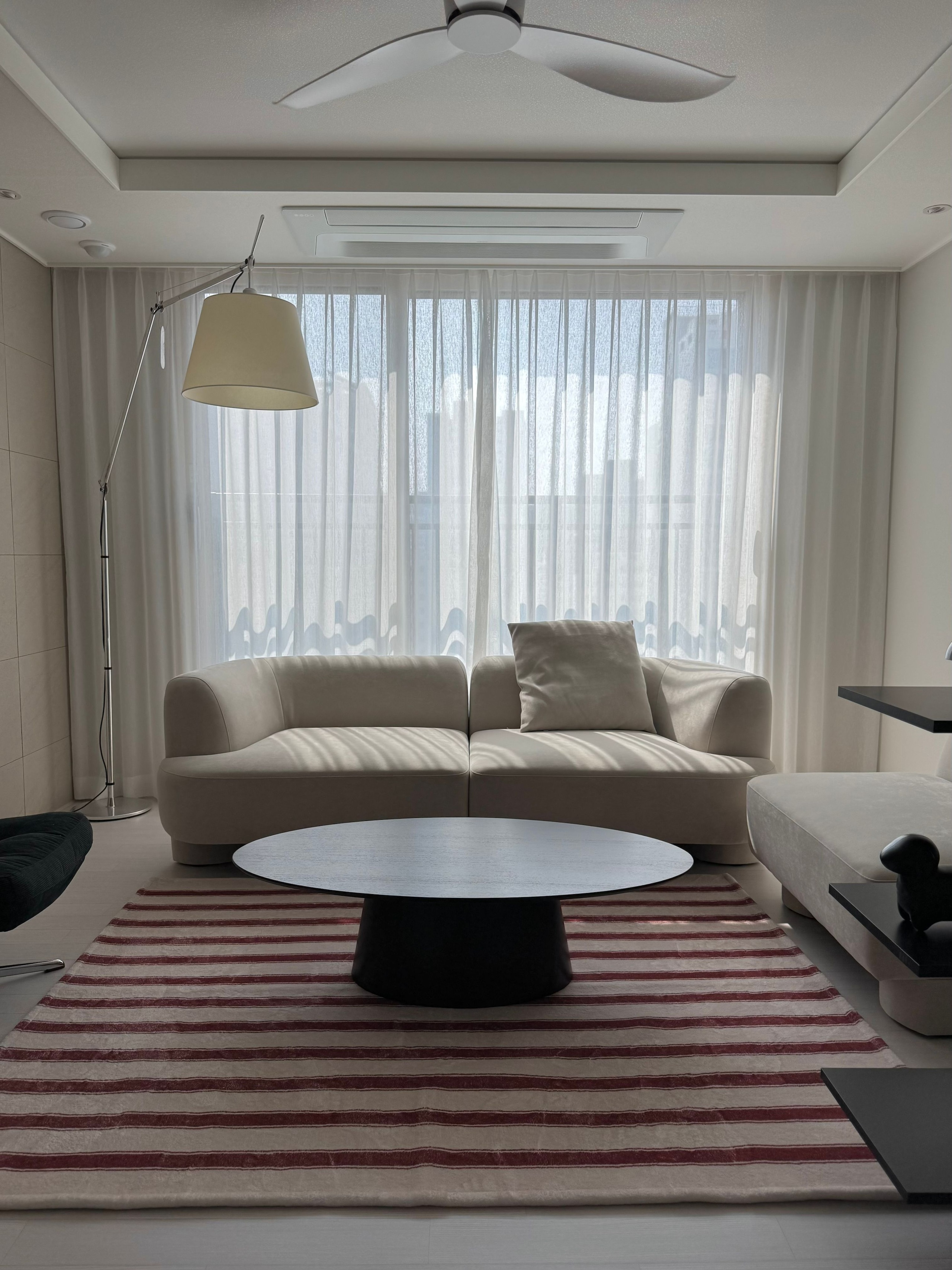 Red Stripe Pattern Rug user photo