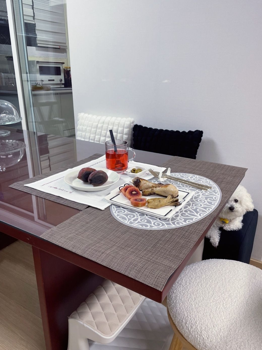 Ribbon & Heart Cheese Plate Set user photo