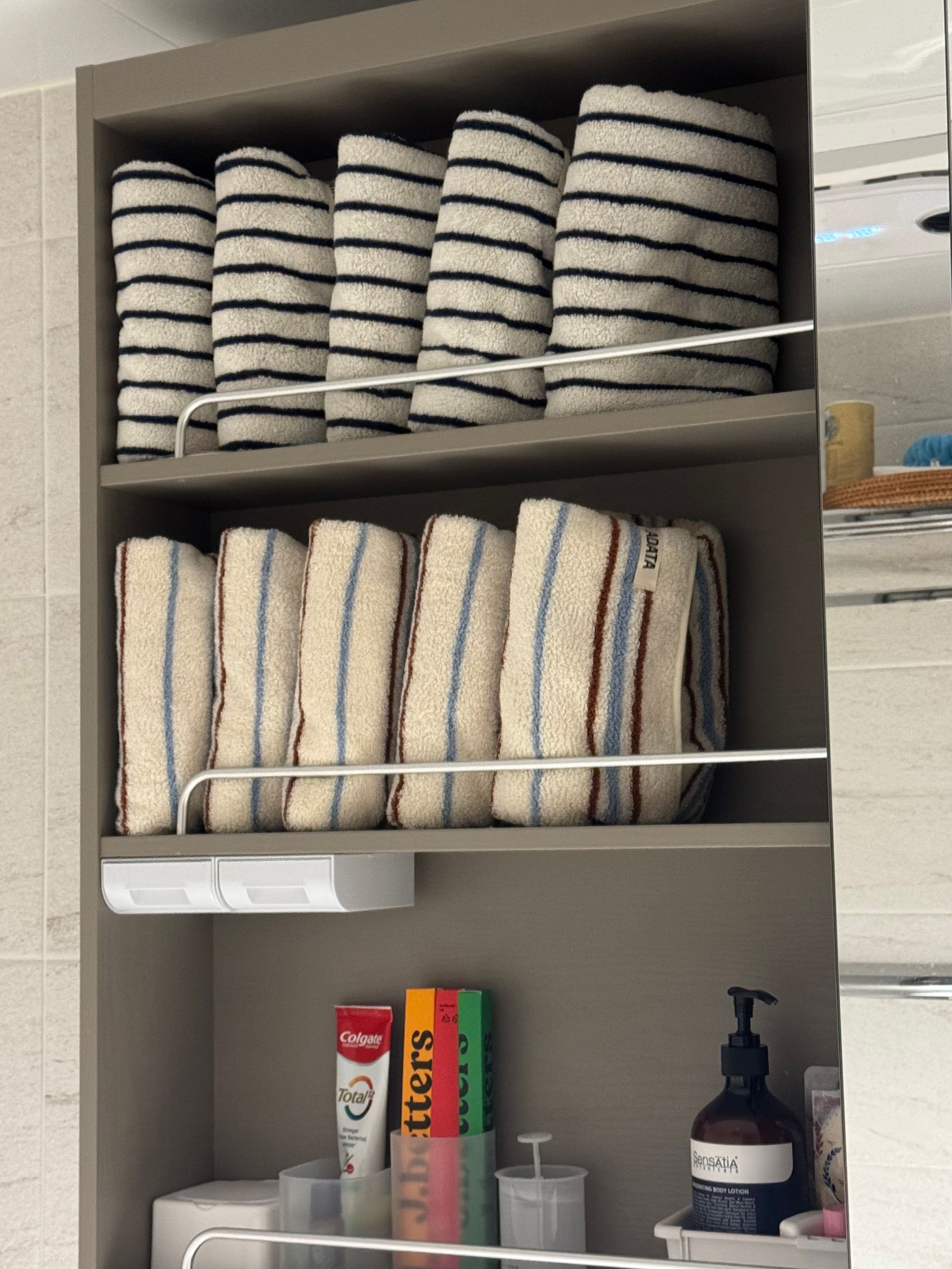 Double-Sided Pattern Hotel Towel Set (5-Piece) user photo