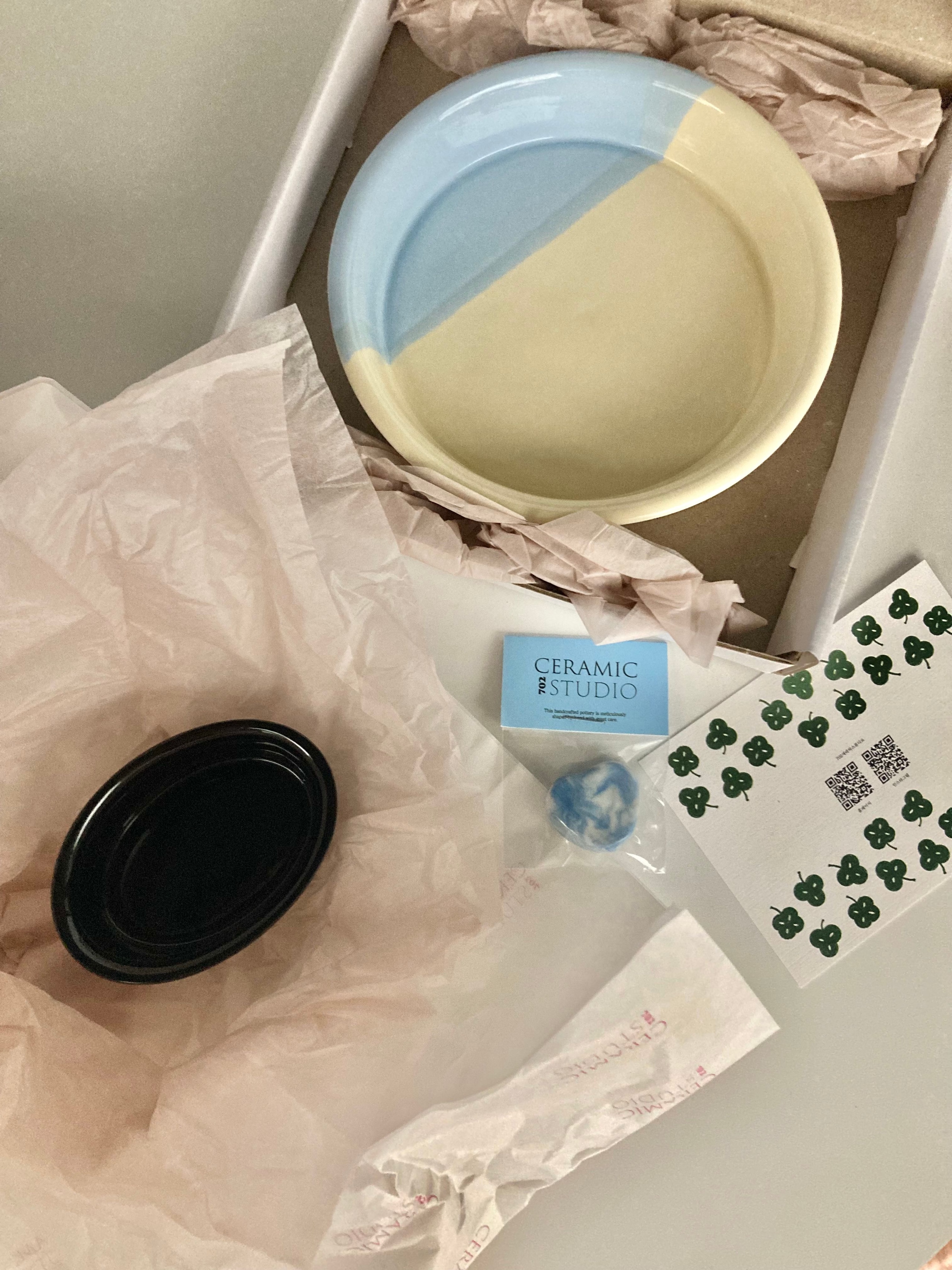 Two-Tone Ceramic Side Plate user photo