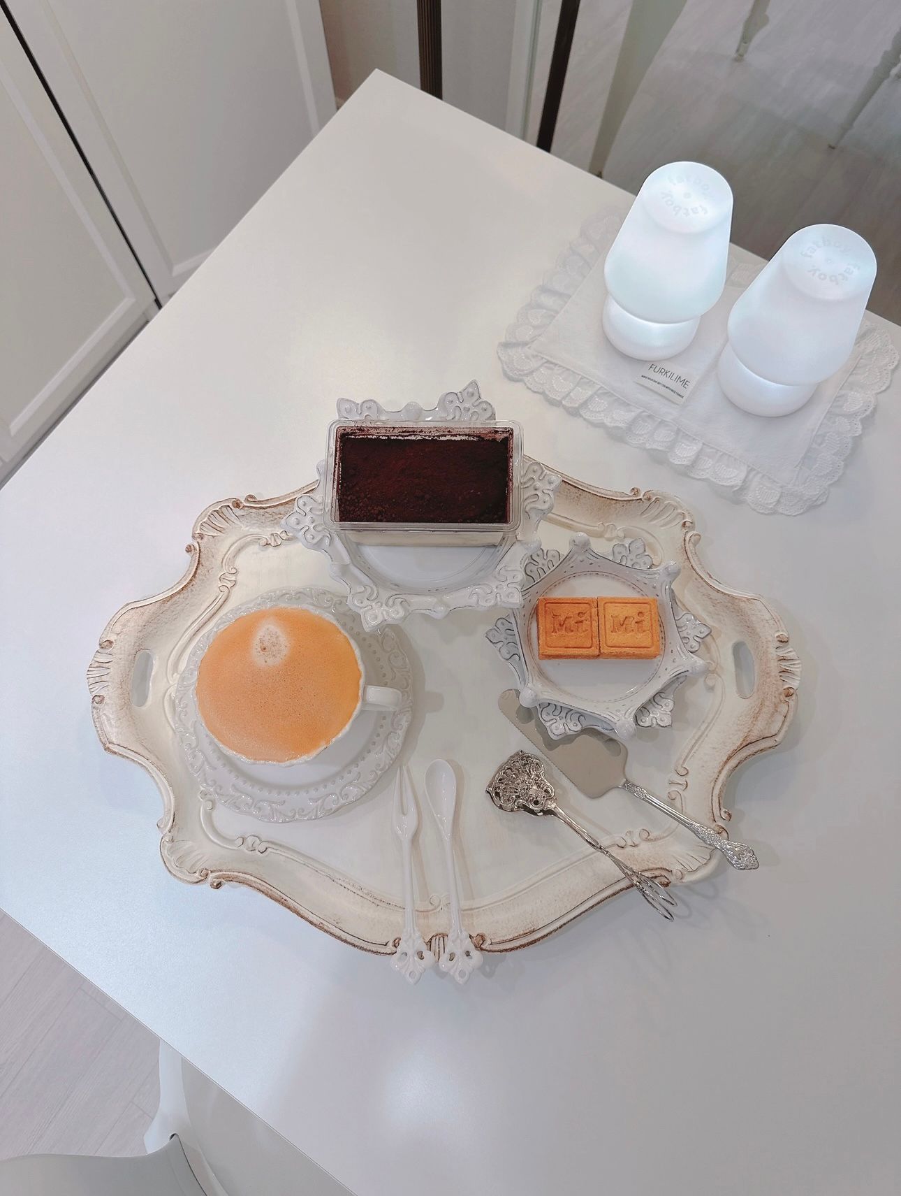 Baroque Ceramic Coffee Cup & Saucer Set user photo