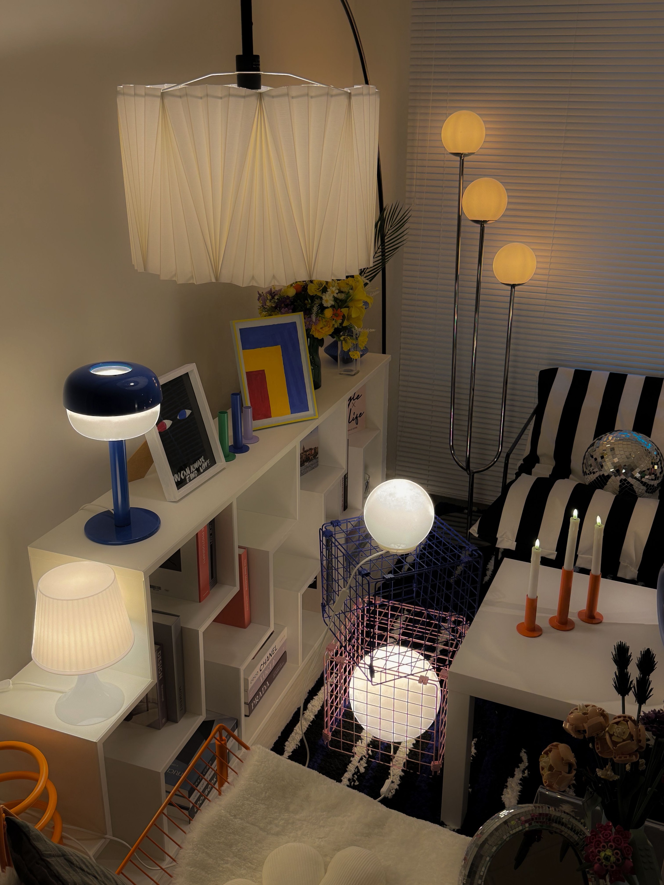 IKEA SIMRISHAMN ポストモダン フロアランプ ミッドセンチュリー