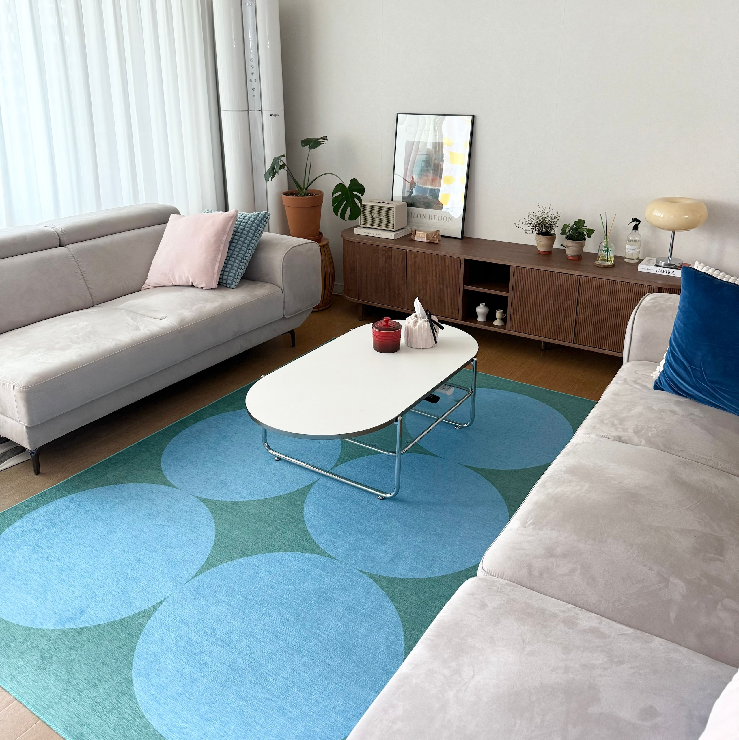 BWTZ Easy-Care Dust-Free Washable Area Rug user photo