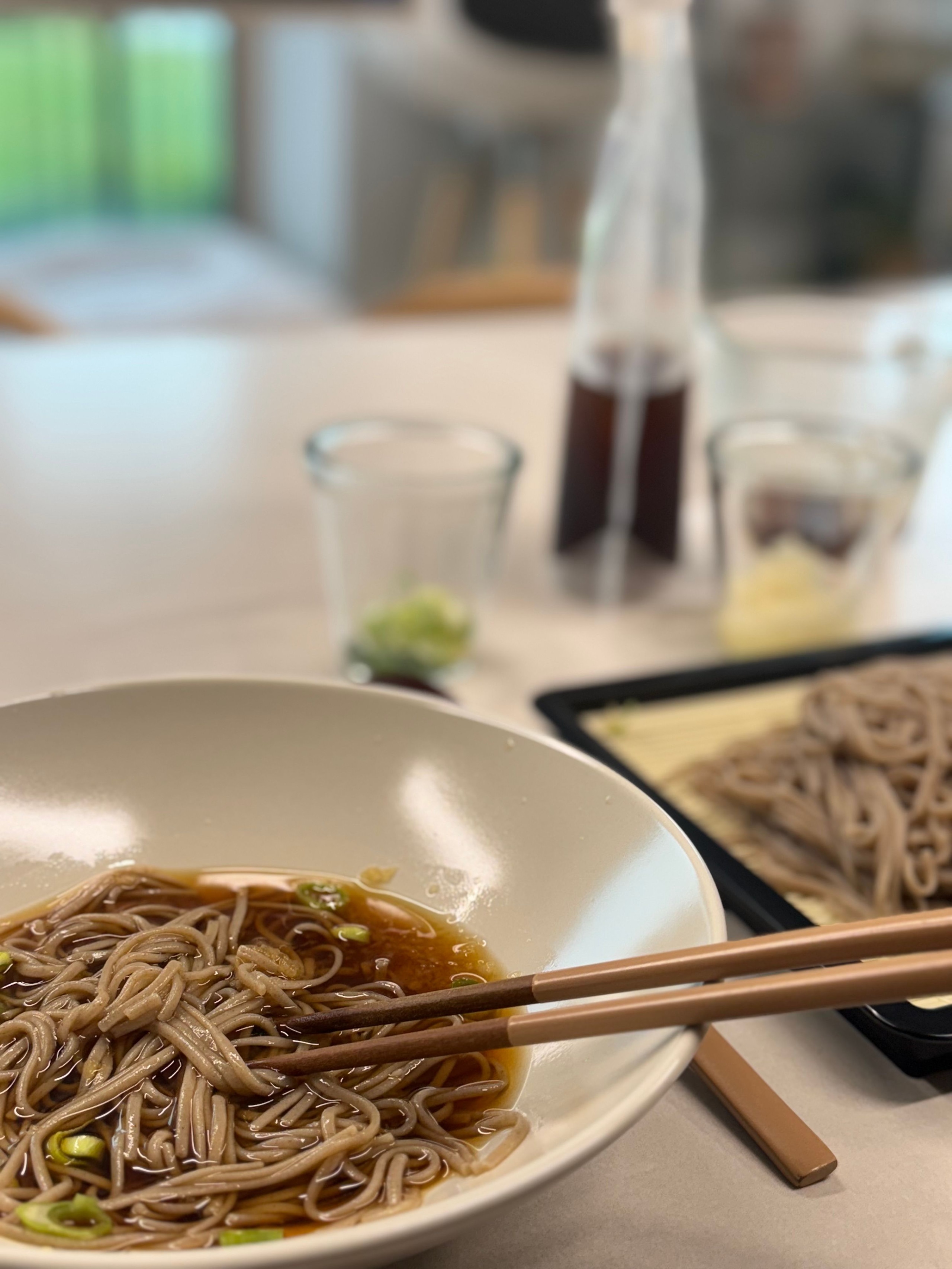 Two-Tone Wood Spoon & Chopsticks Set for 4 user photo