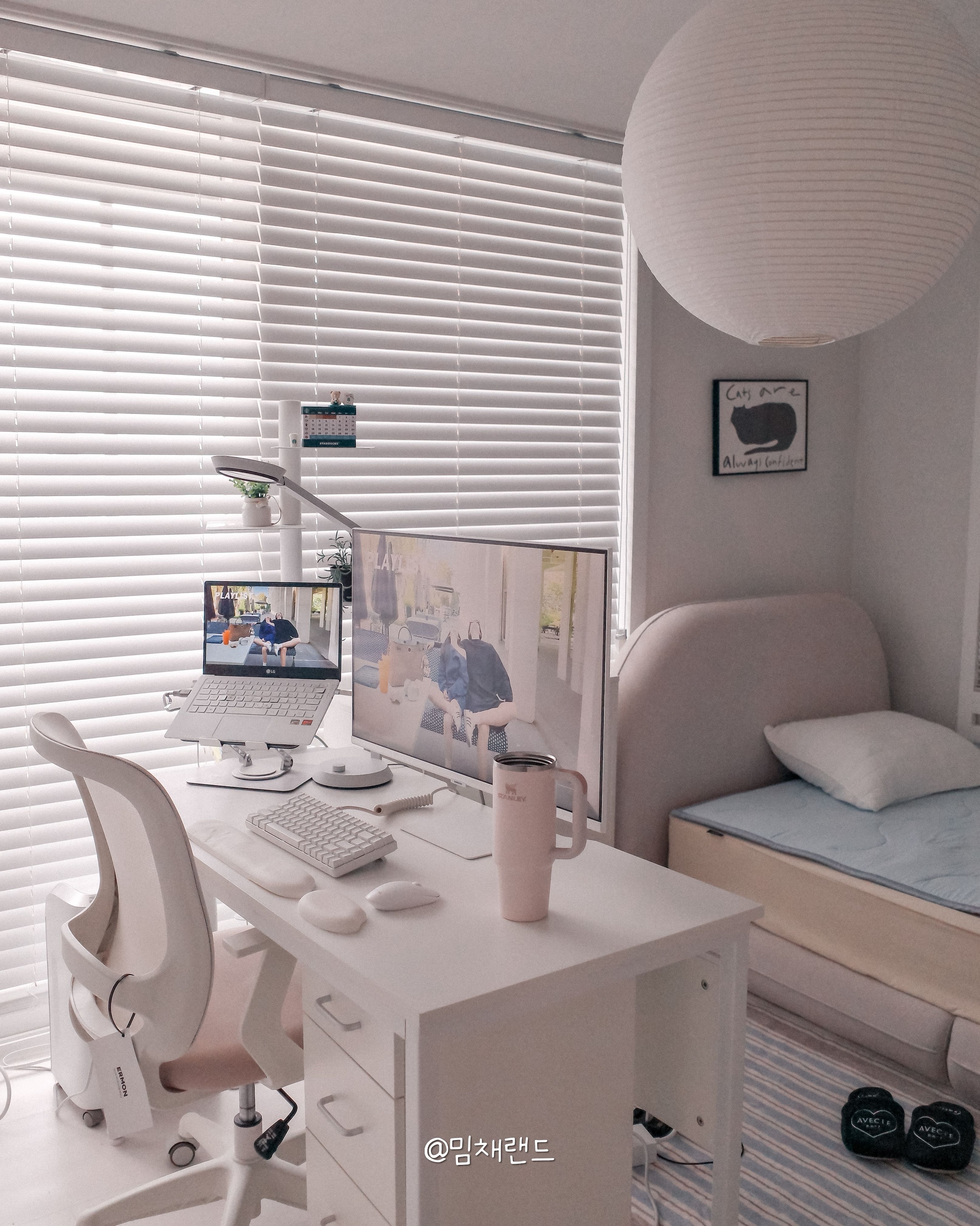 Blue Stripe Bedside Rug user photo