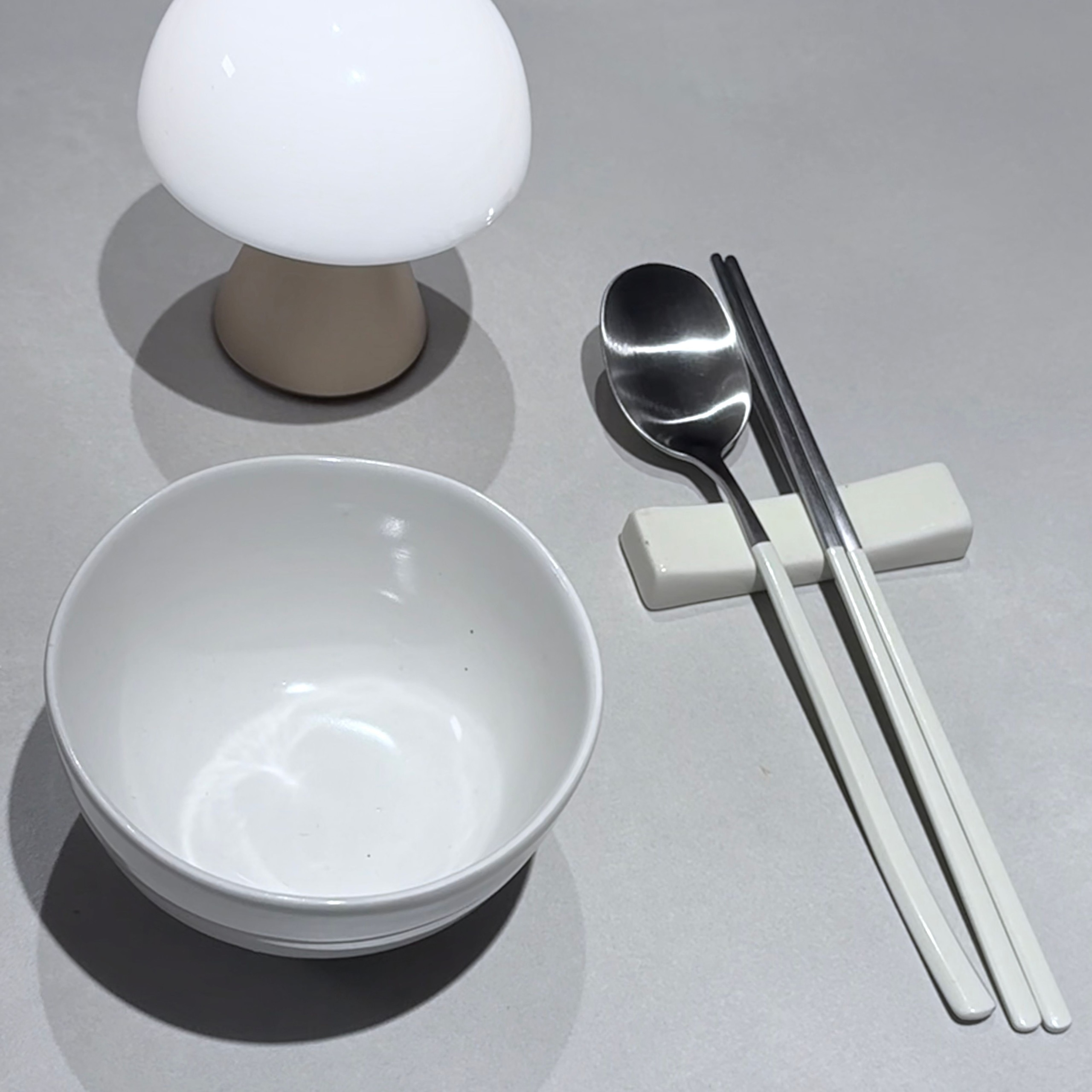 White Ceramic Spoon Rest Set (4-Piece) user photo