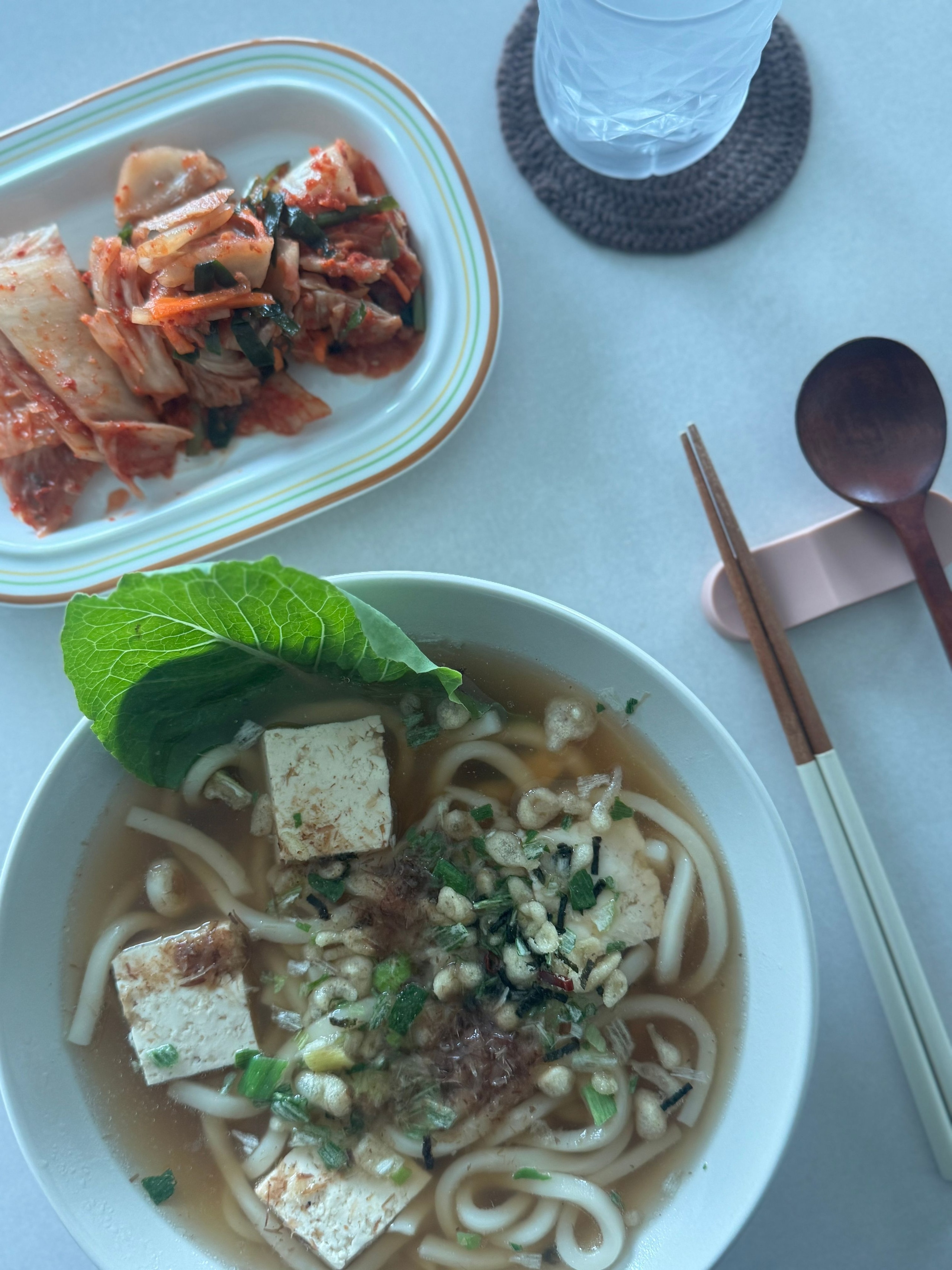 Two-Tone Wood Spoon & Chopsticks Set for 4 user photo