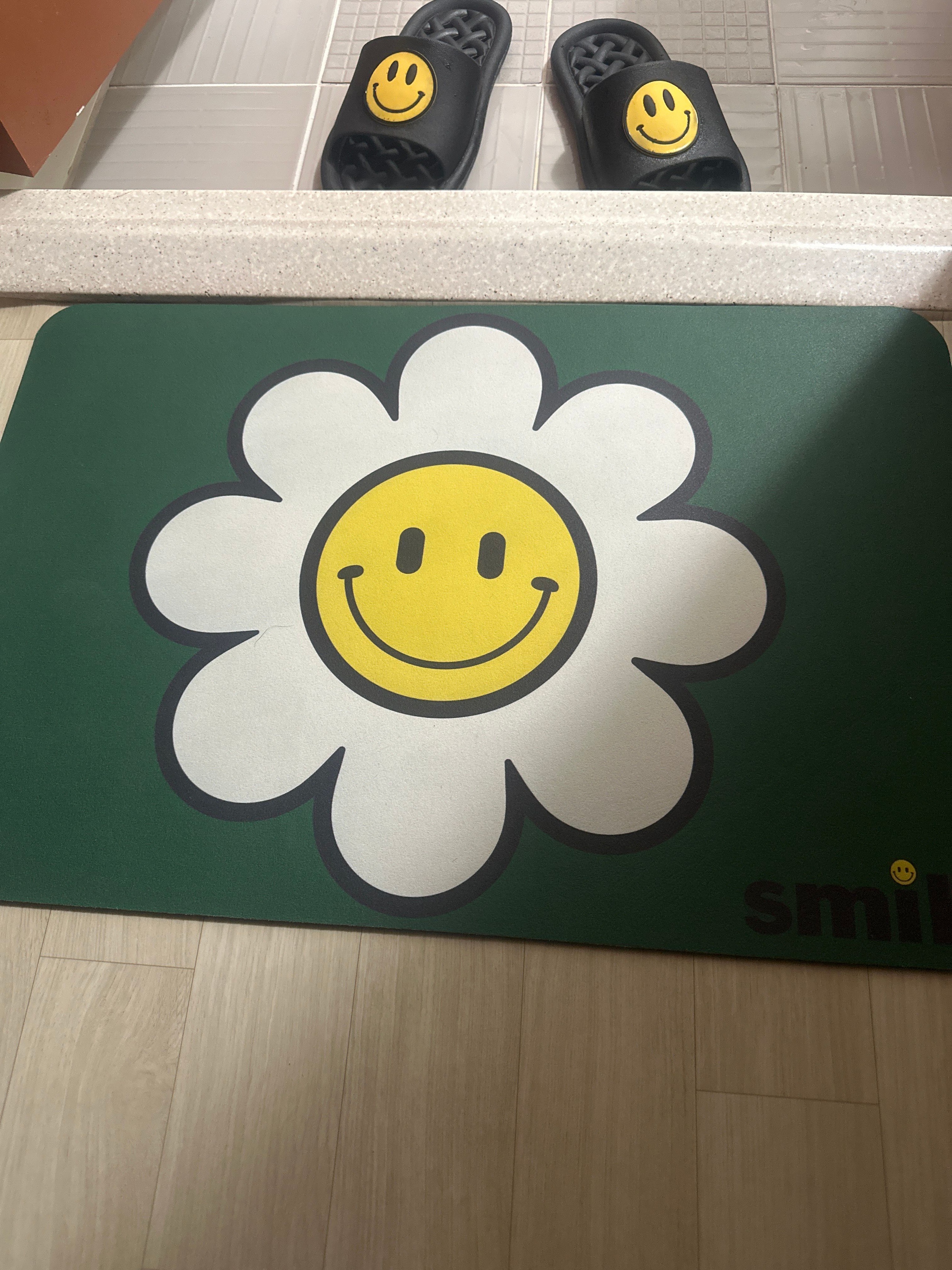 Daisy Washable Diatomite Bath Mat user photo