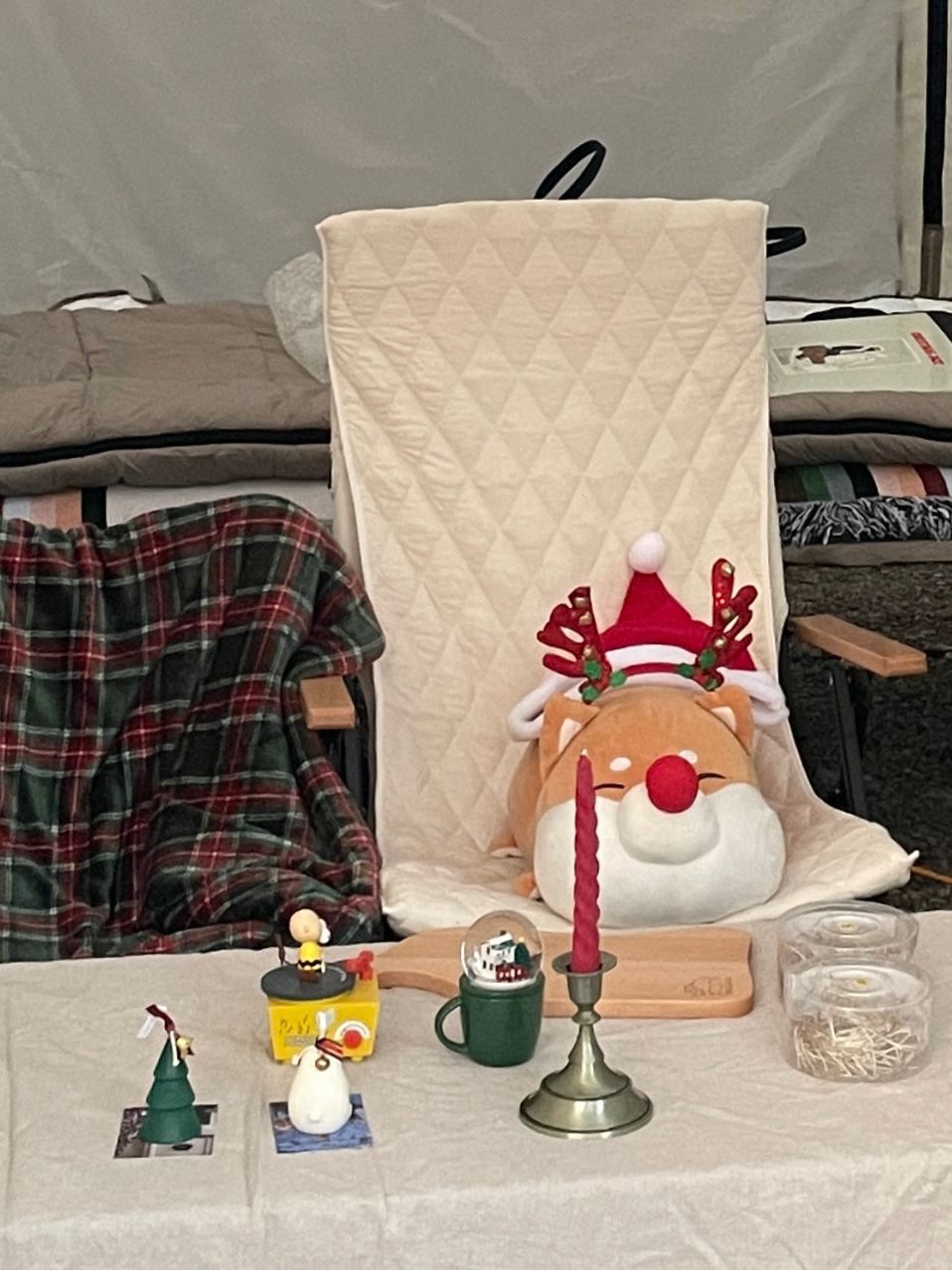 Christmas Bear & Tree Candle Set user photo