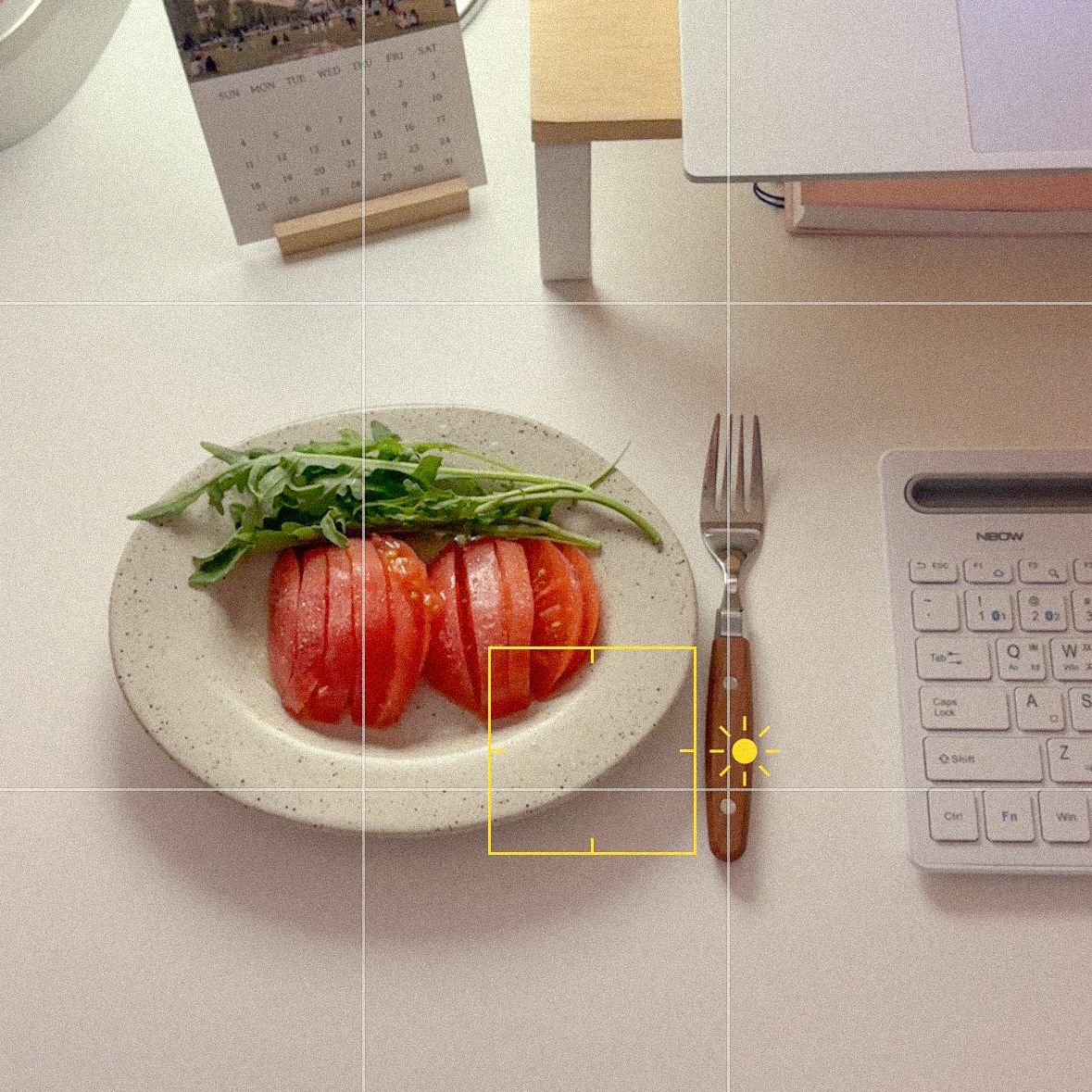 2027 Mini Desk Calendar with Wood Stand user photo