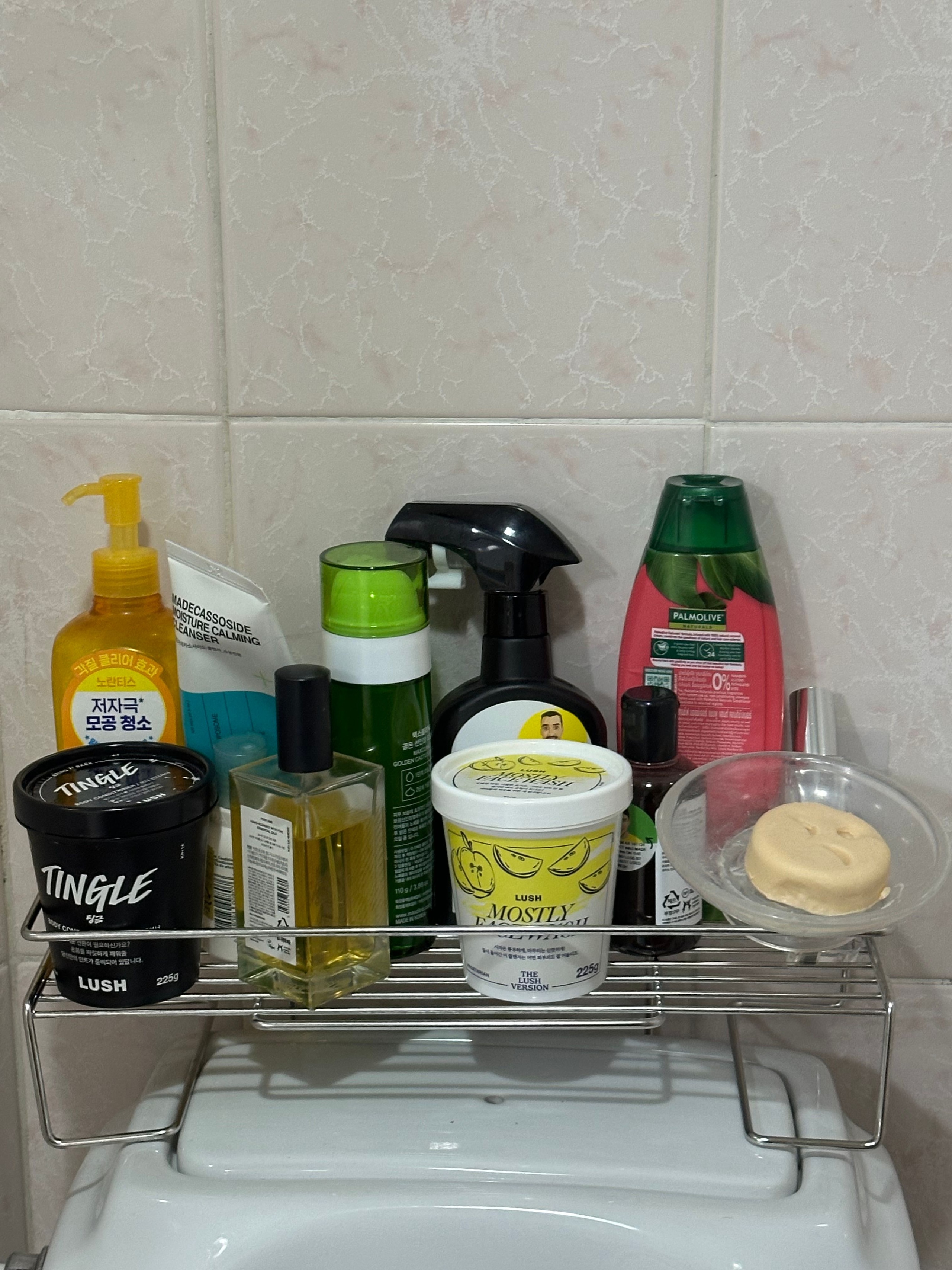 Over-Toilet Stainless Storage Shelf user photo