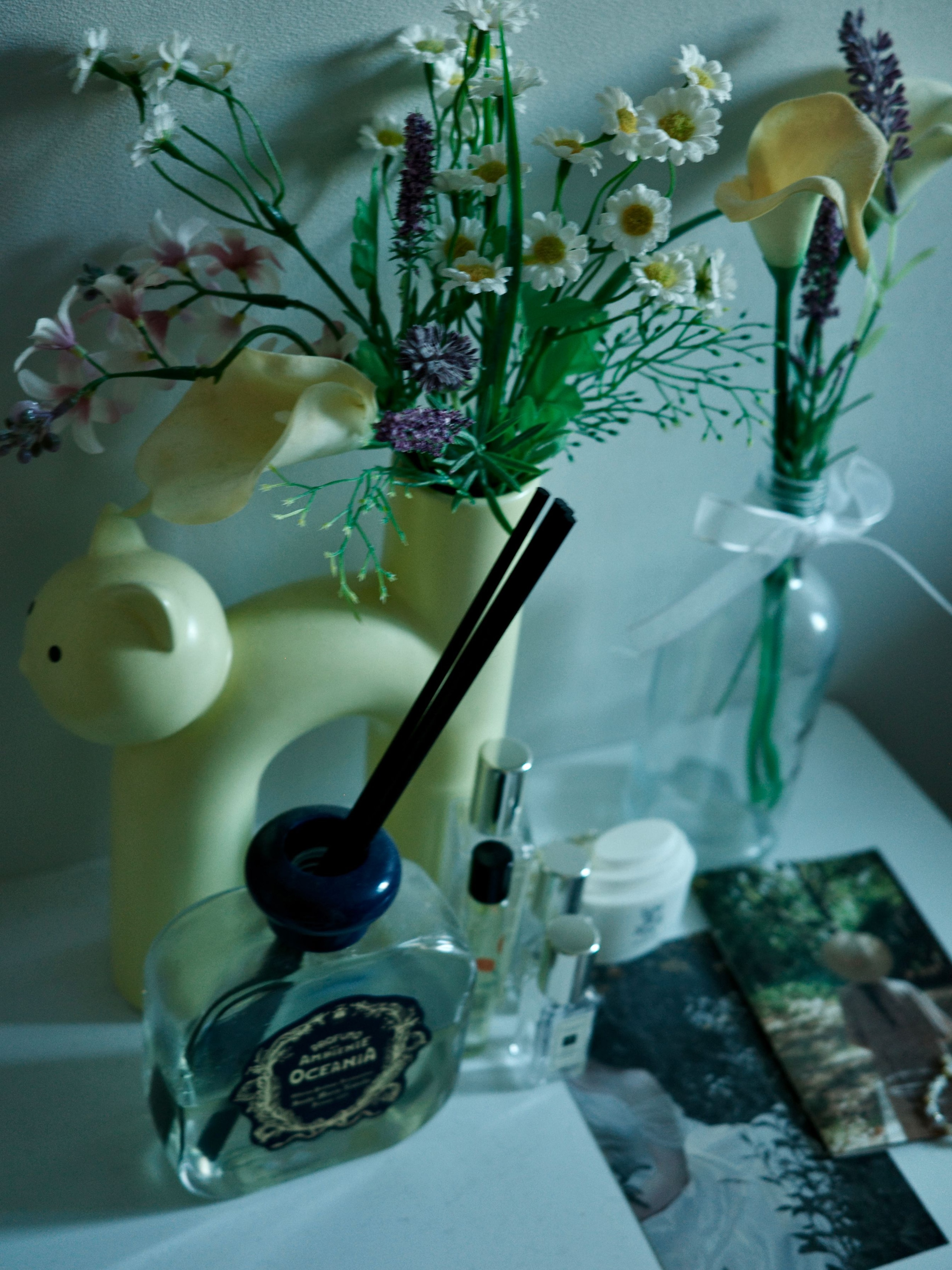Cat Ikebana Ceramic Vase user photo