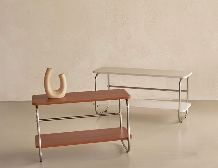Mid-Century Wood & Chrome Shelf user photo