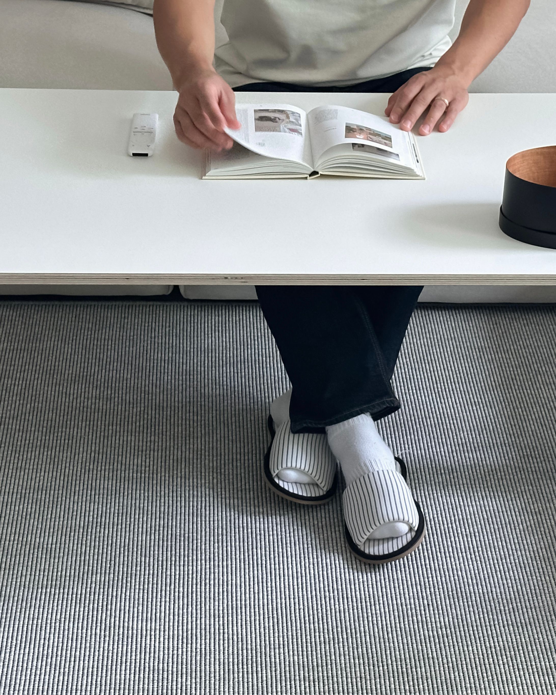 Earth Cozy Stripe Indoor Slippers user photo