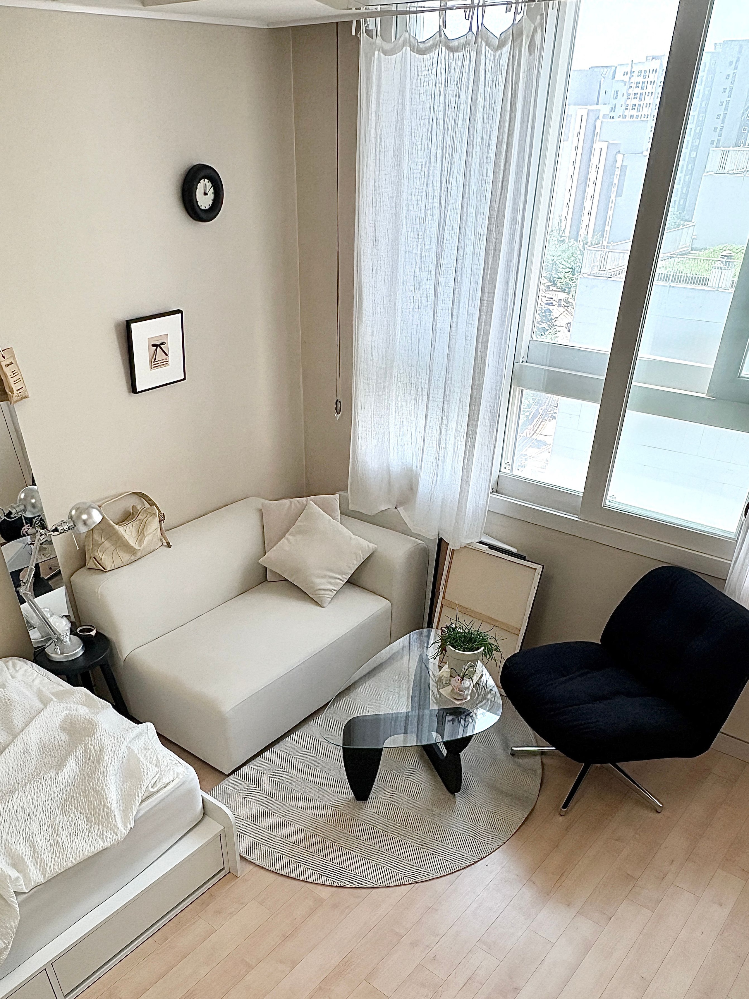 Chairfactory CAPER 1人掛け ソファ 回転式［6色］ イエロー ホワイト