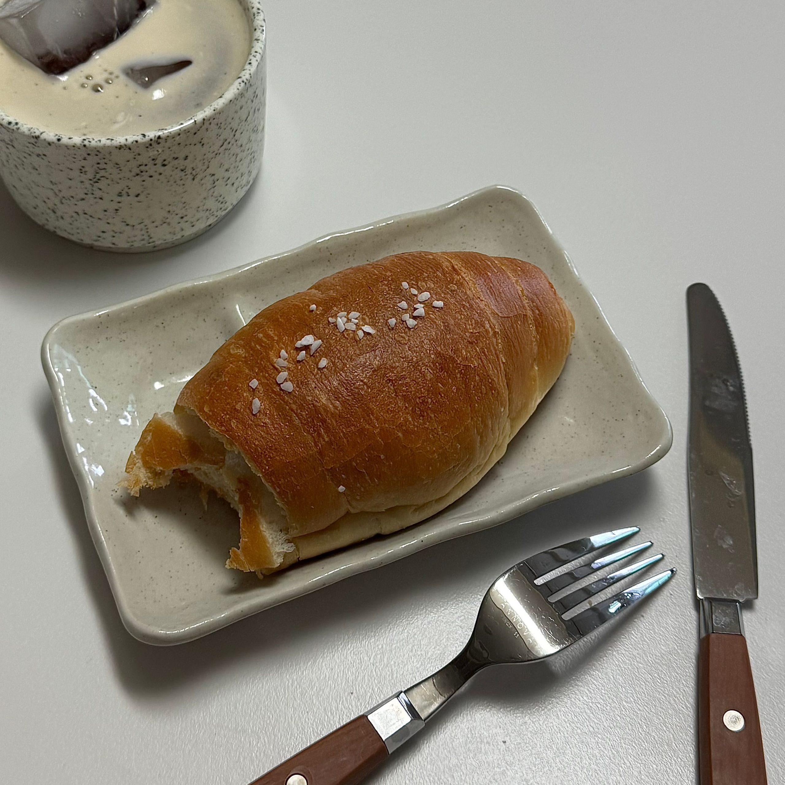 Oatmeal Glaze Divided Plate user photo