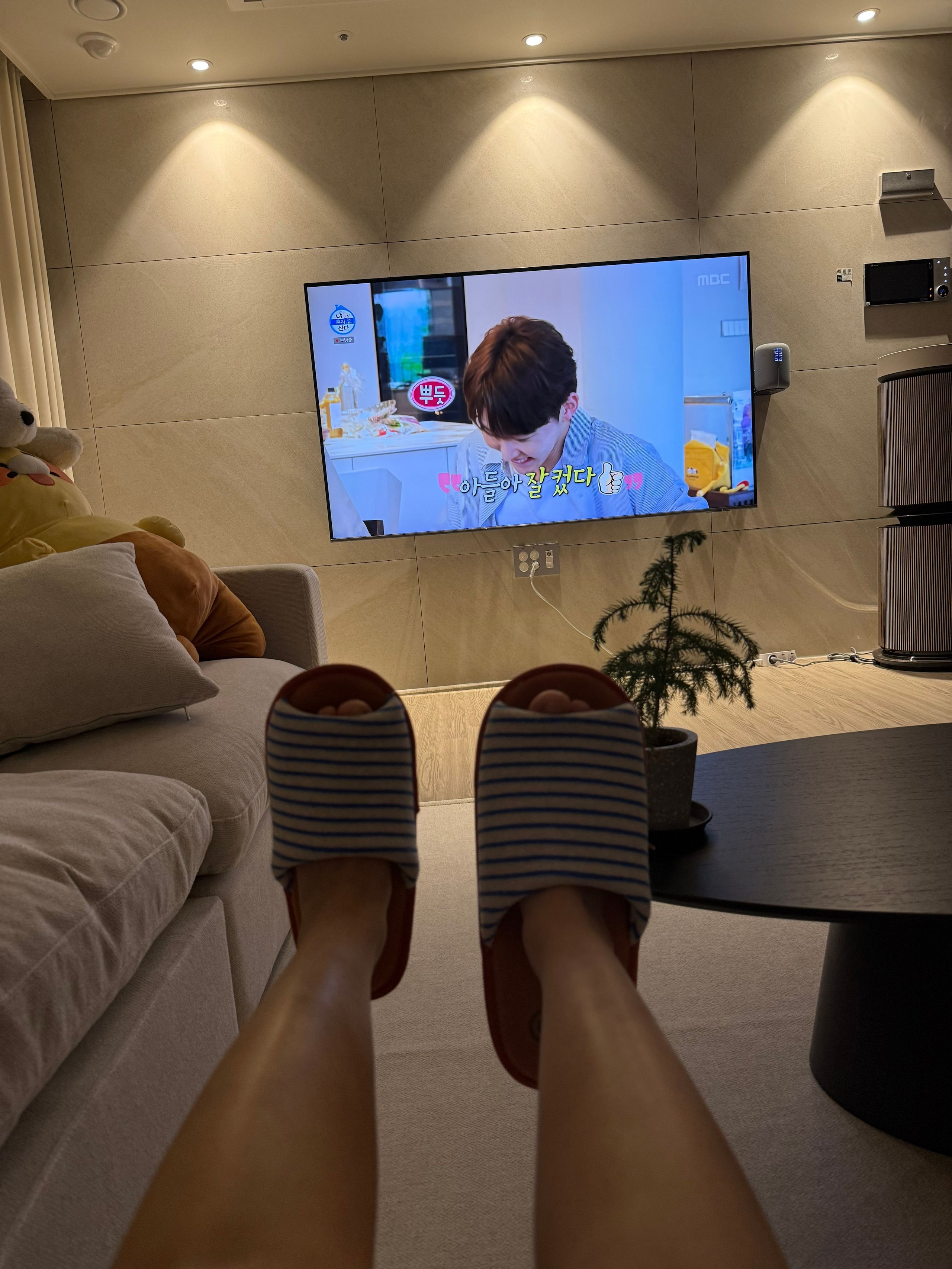 BWTZ Terry Stripe Indoor Slippers user photo