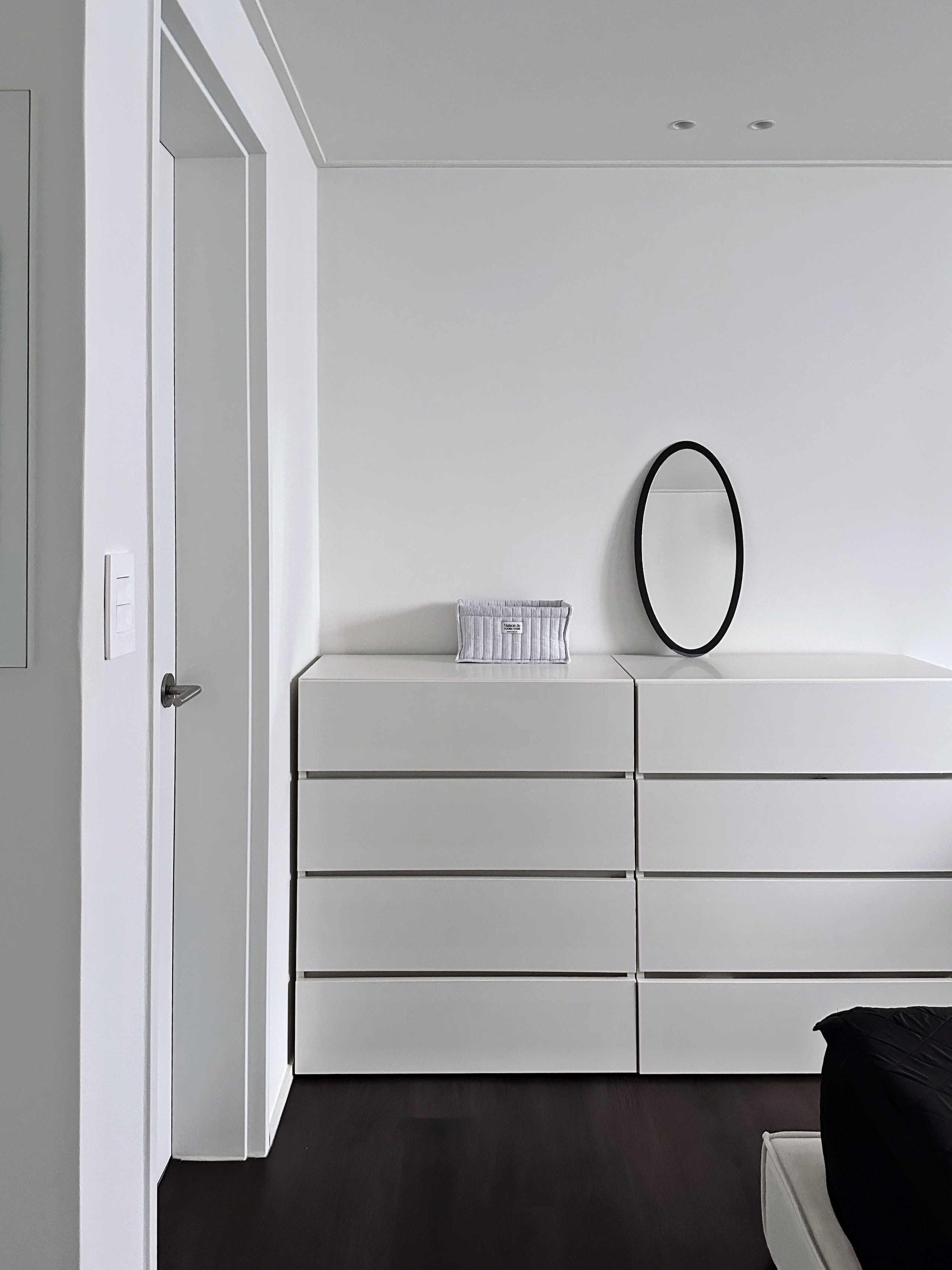 Striped Quilted Storage Basket user photo