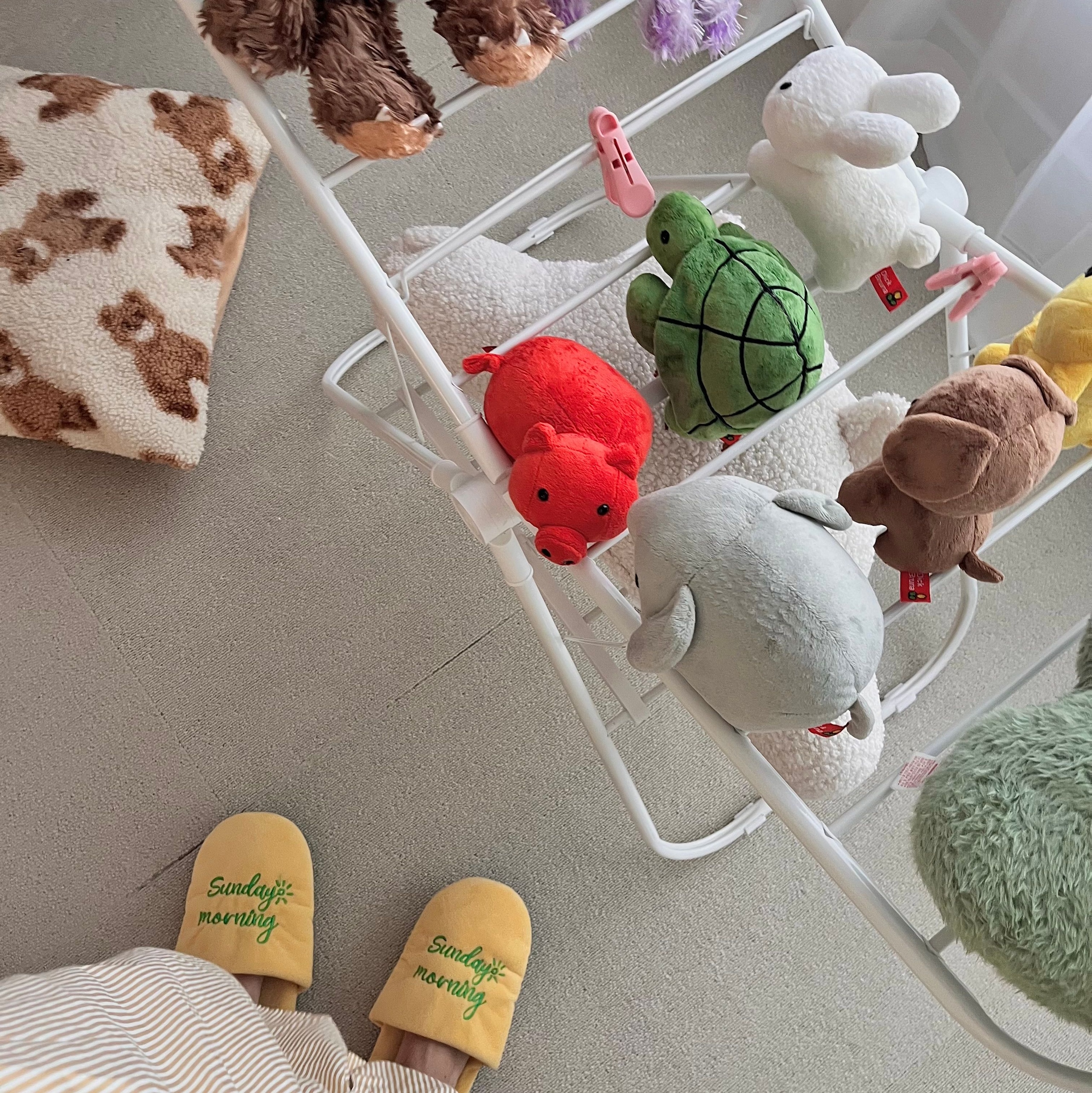 Soft Velvet Home Slippers - Set of 2 user photo