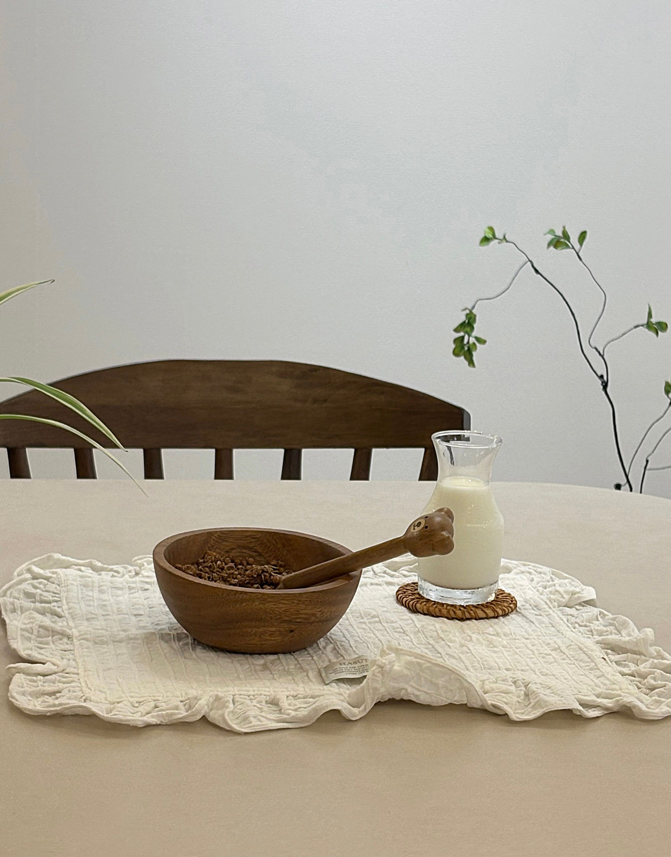 Wood Yogurt Bowl & Spoon Gift Set (4-Piece) user photo