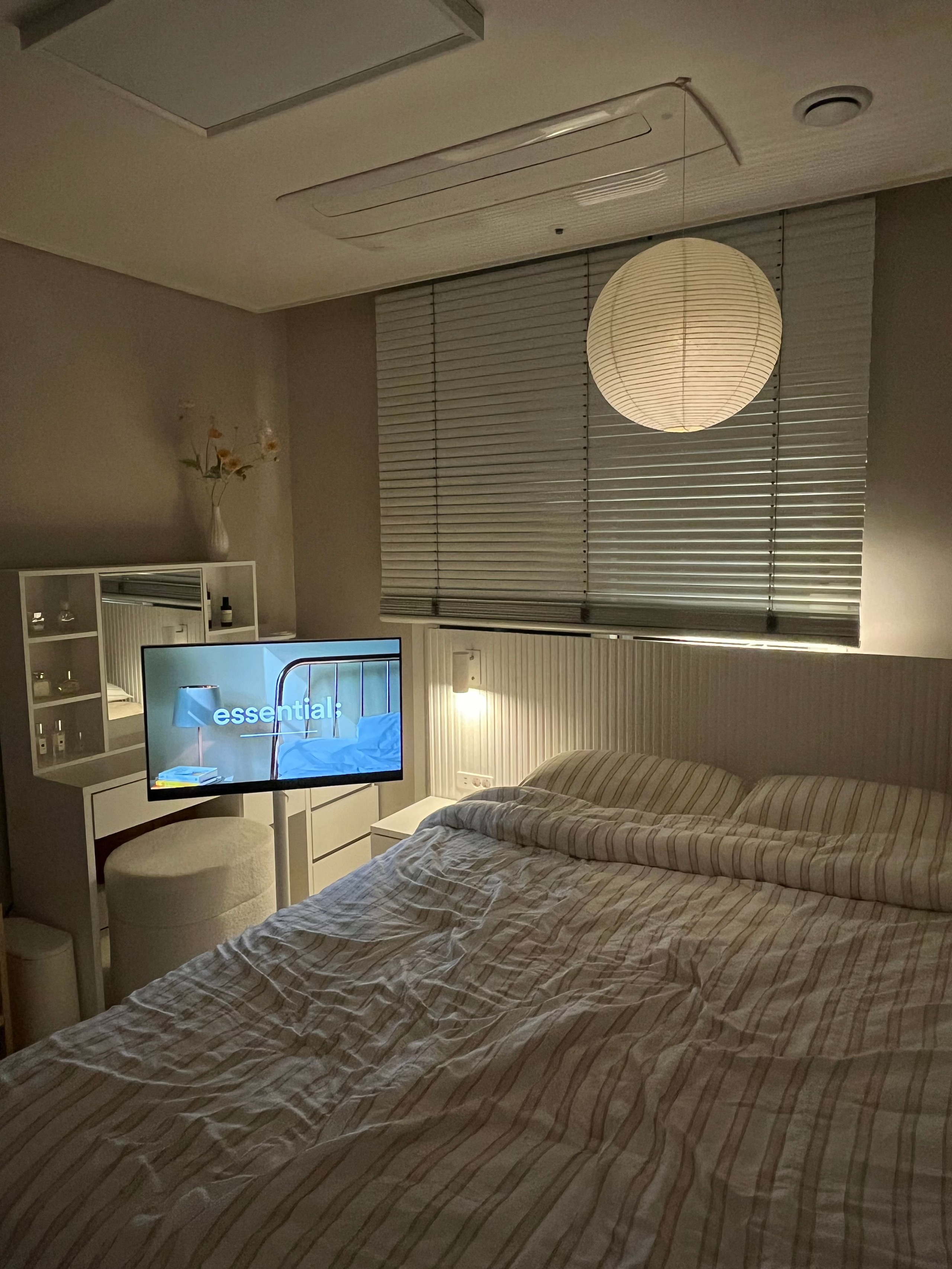 Modal Stripe Comforter & Pillow Set (Corn-Fiber Fill) user photo