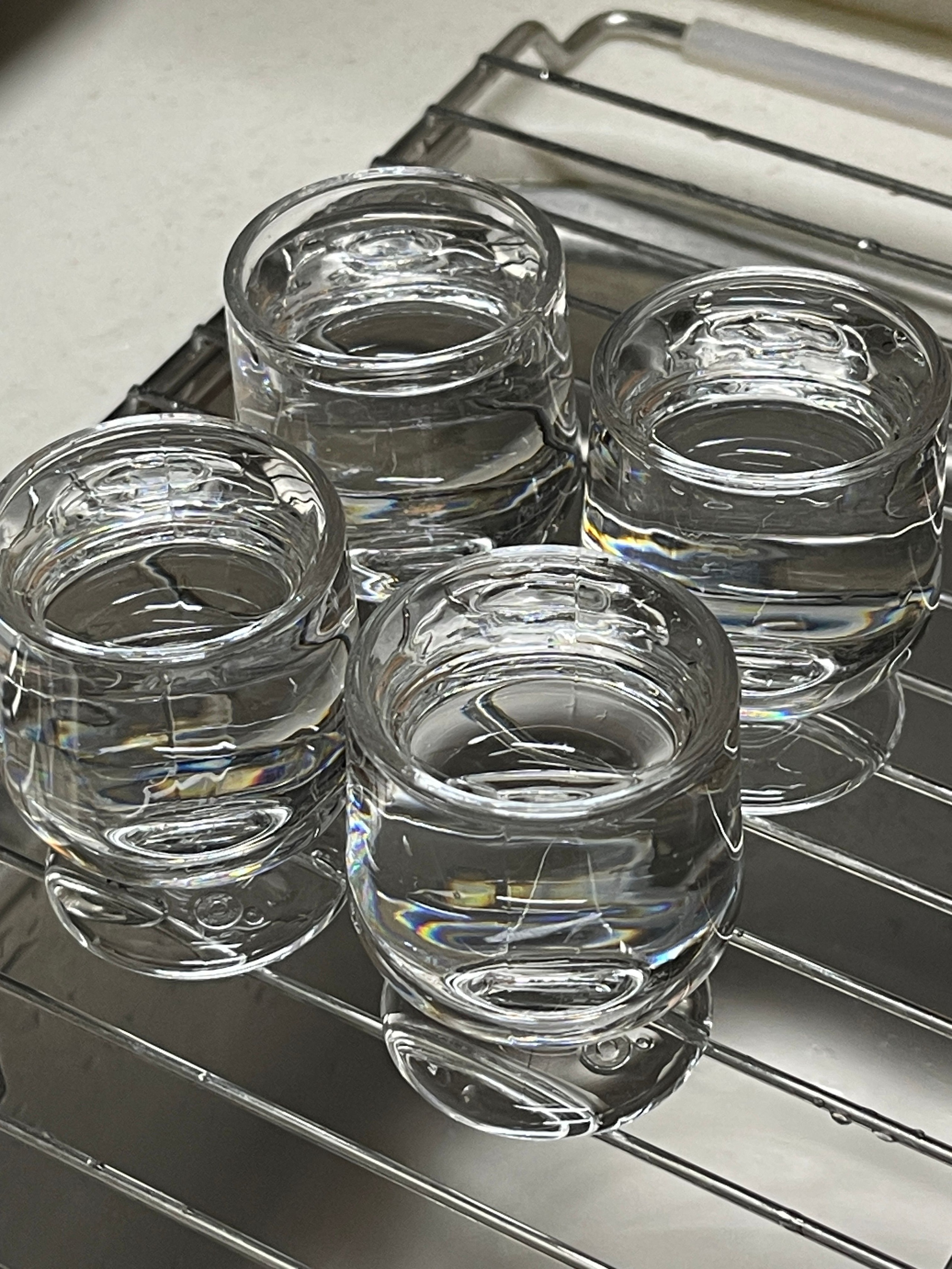 Square Fit Goblet Soju Glass 4-Piece Set user photo
