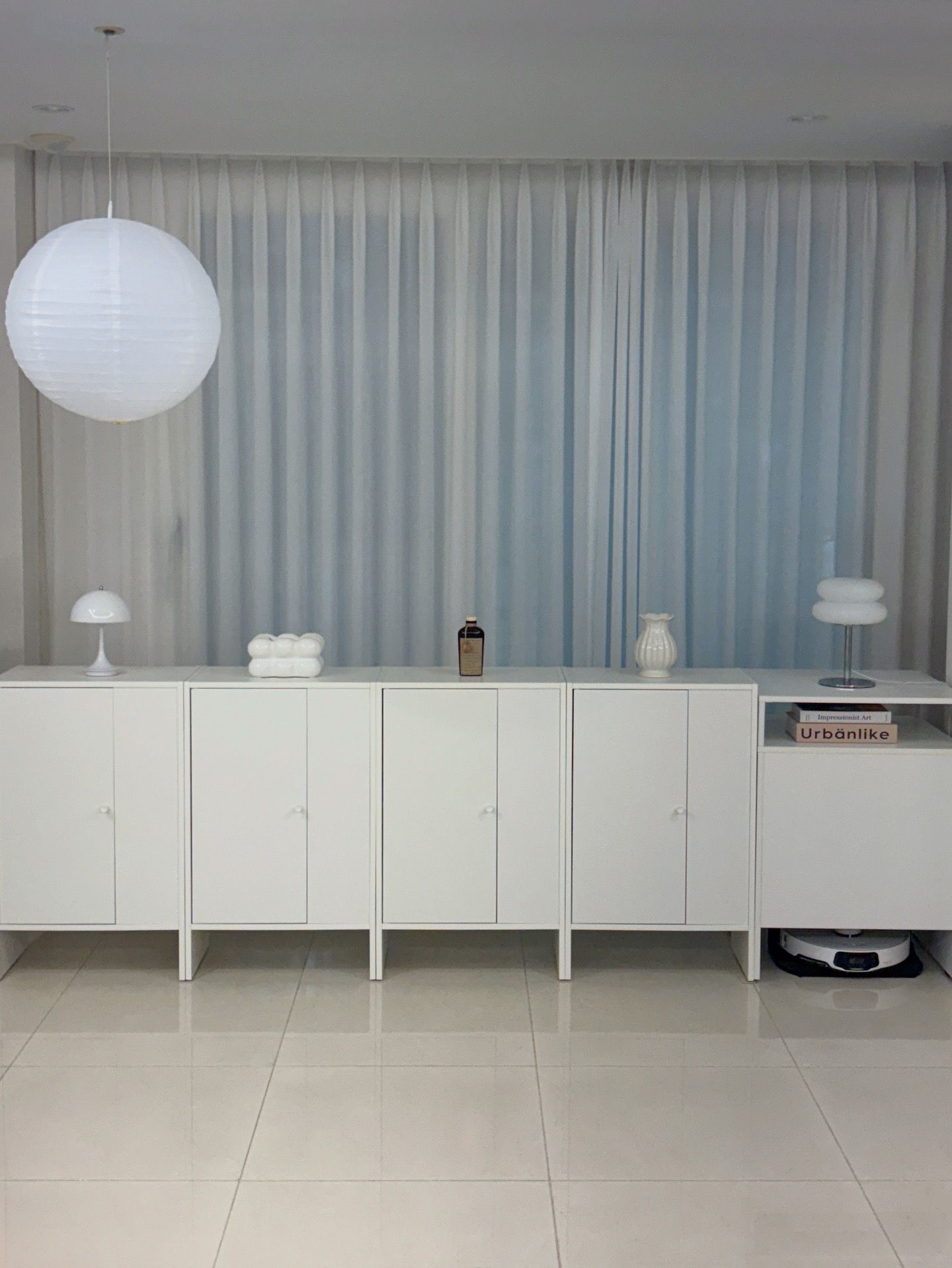 Short Pleated White Vase user photo