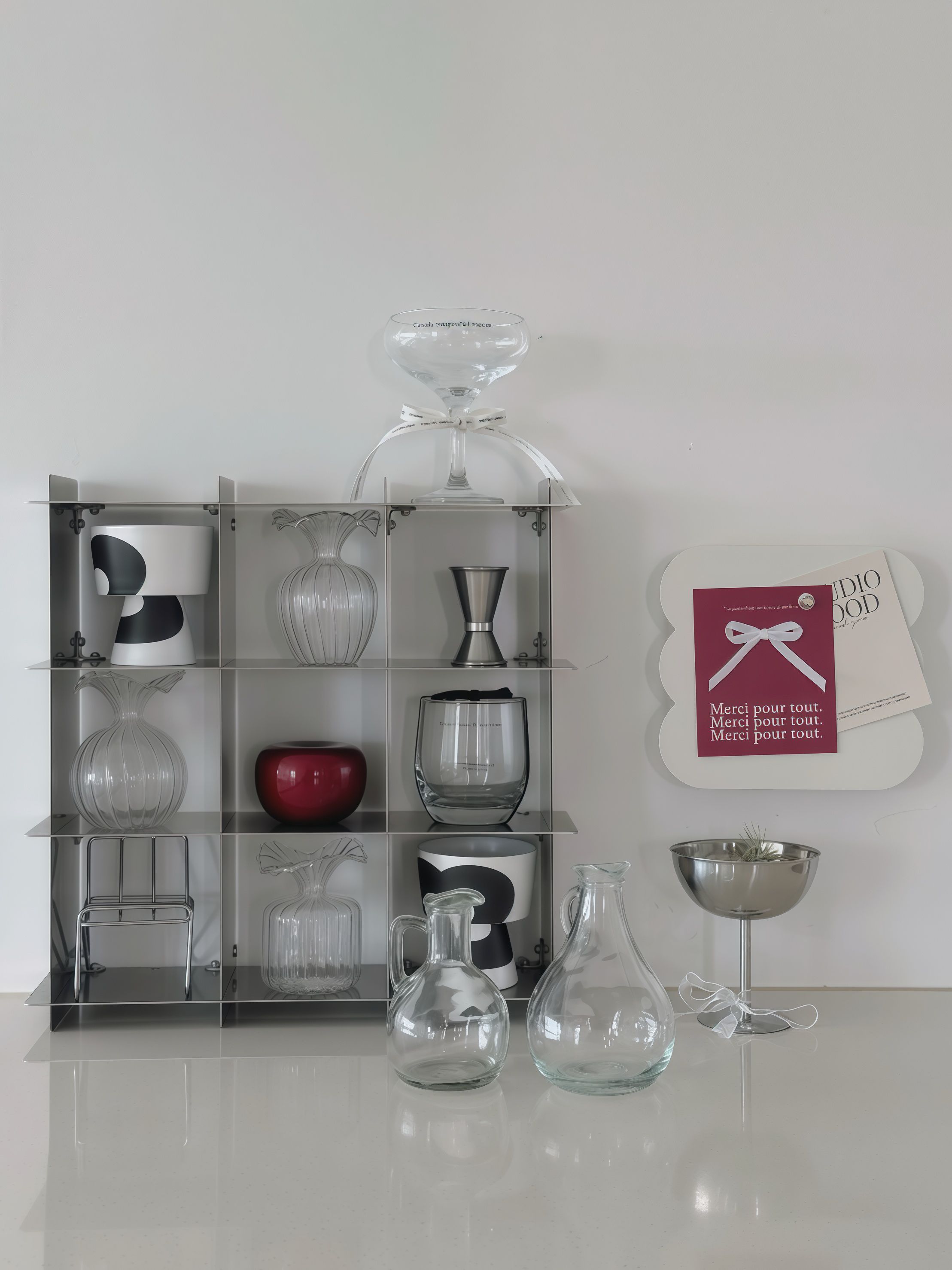 Stainless Grid Storage Shelf user photo