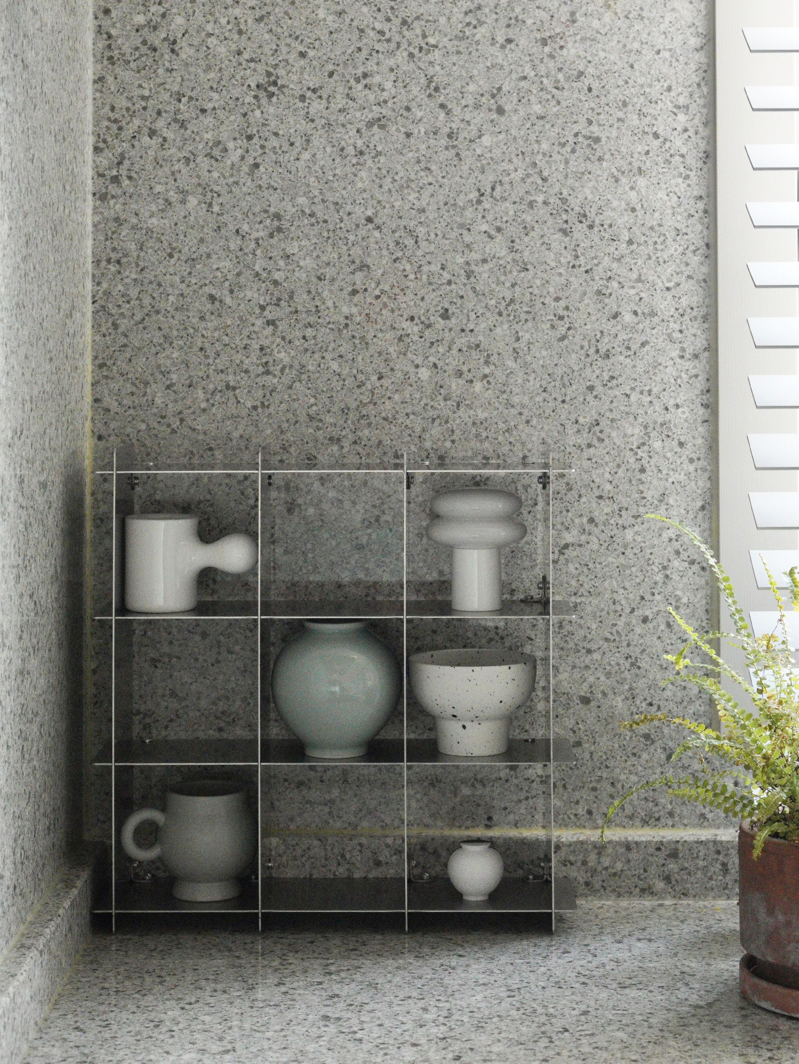 Stainless Grid Storage Shelf user photo