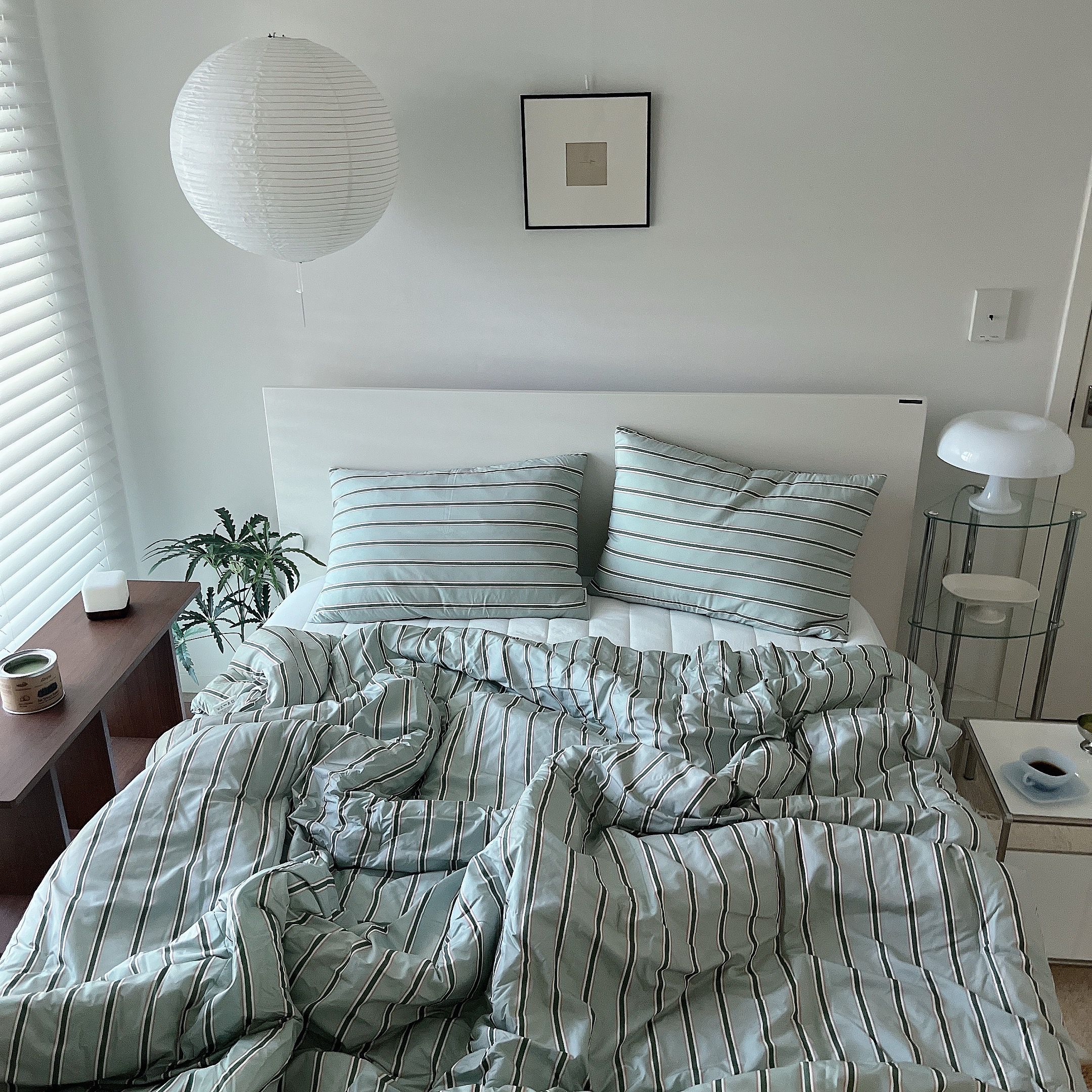 Self-Warming Stripe Comforter Set user photo