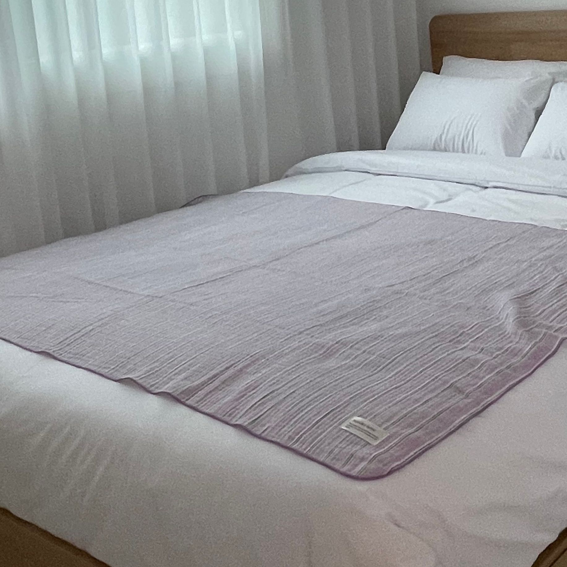 Stripe Triple-Layer Gauze Blanket user photo