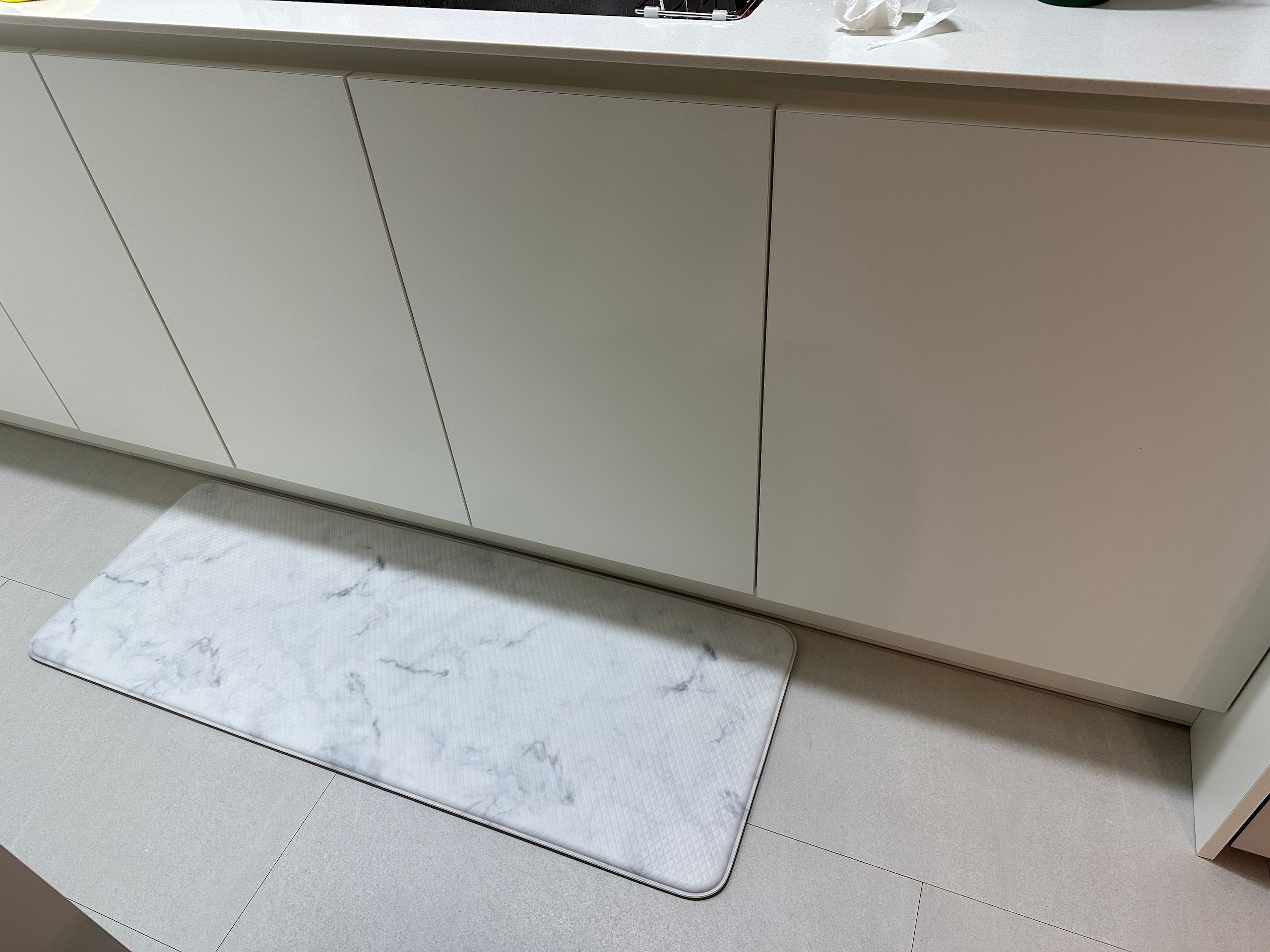Reversible Marble PVC Kitchen Mat user photo