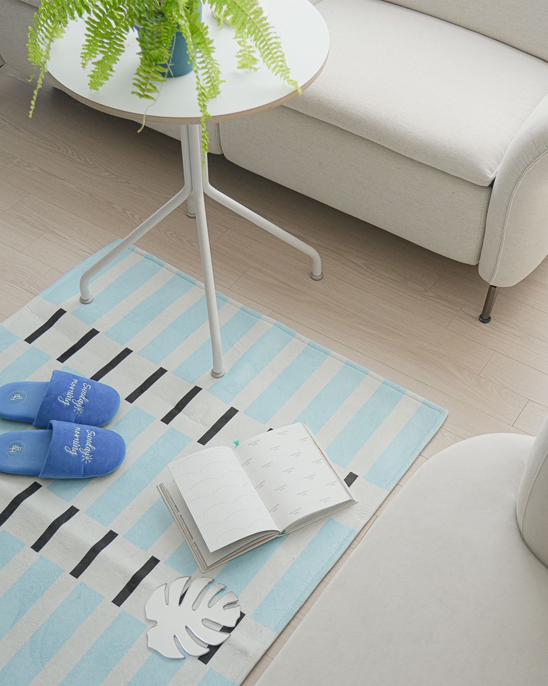 Soft Velvet Home Slippers - Set of 2 user photo