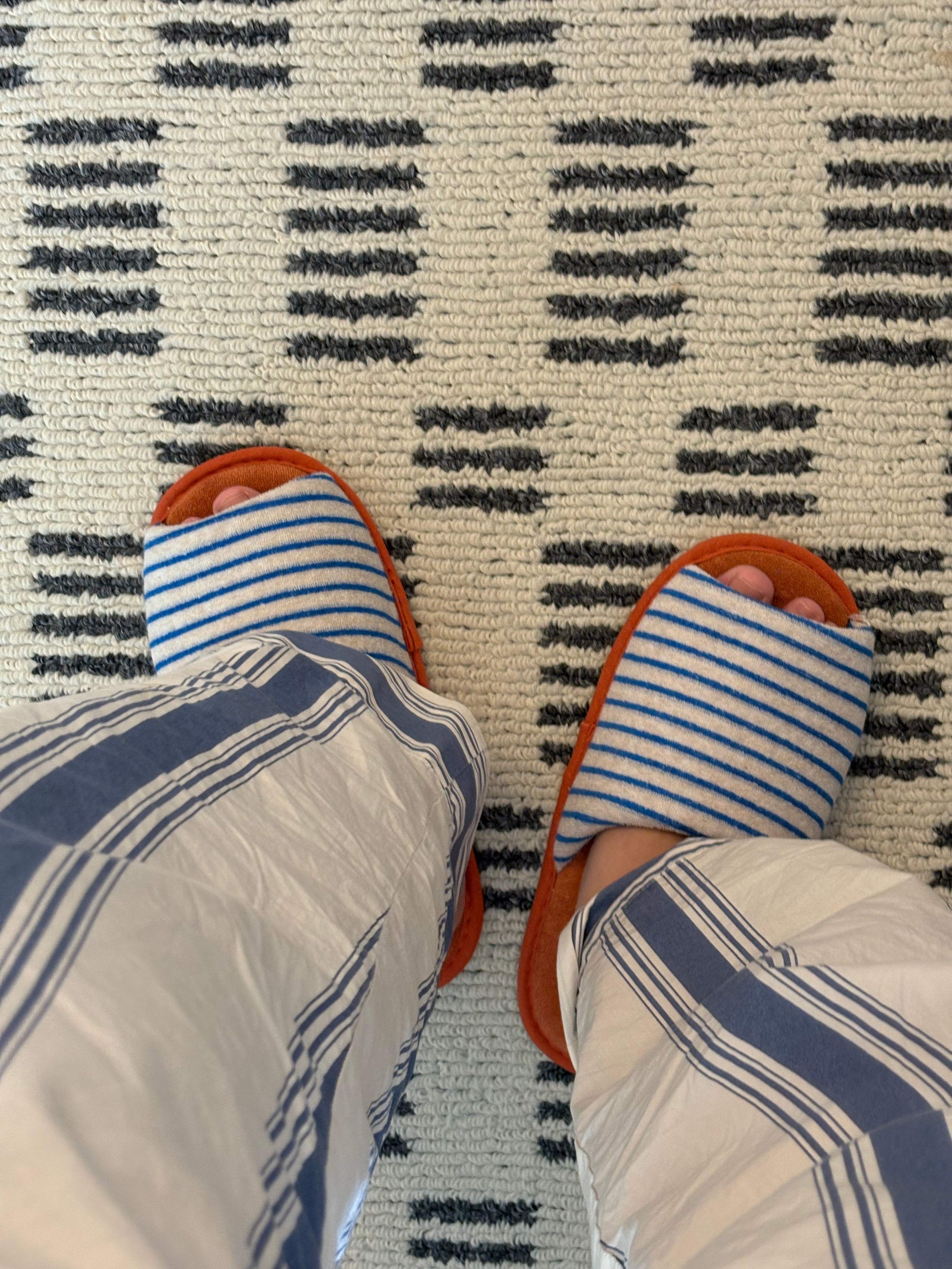 BWTZ Terry Stripe Indoor Slippers user photo