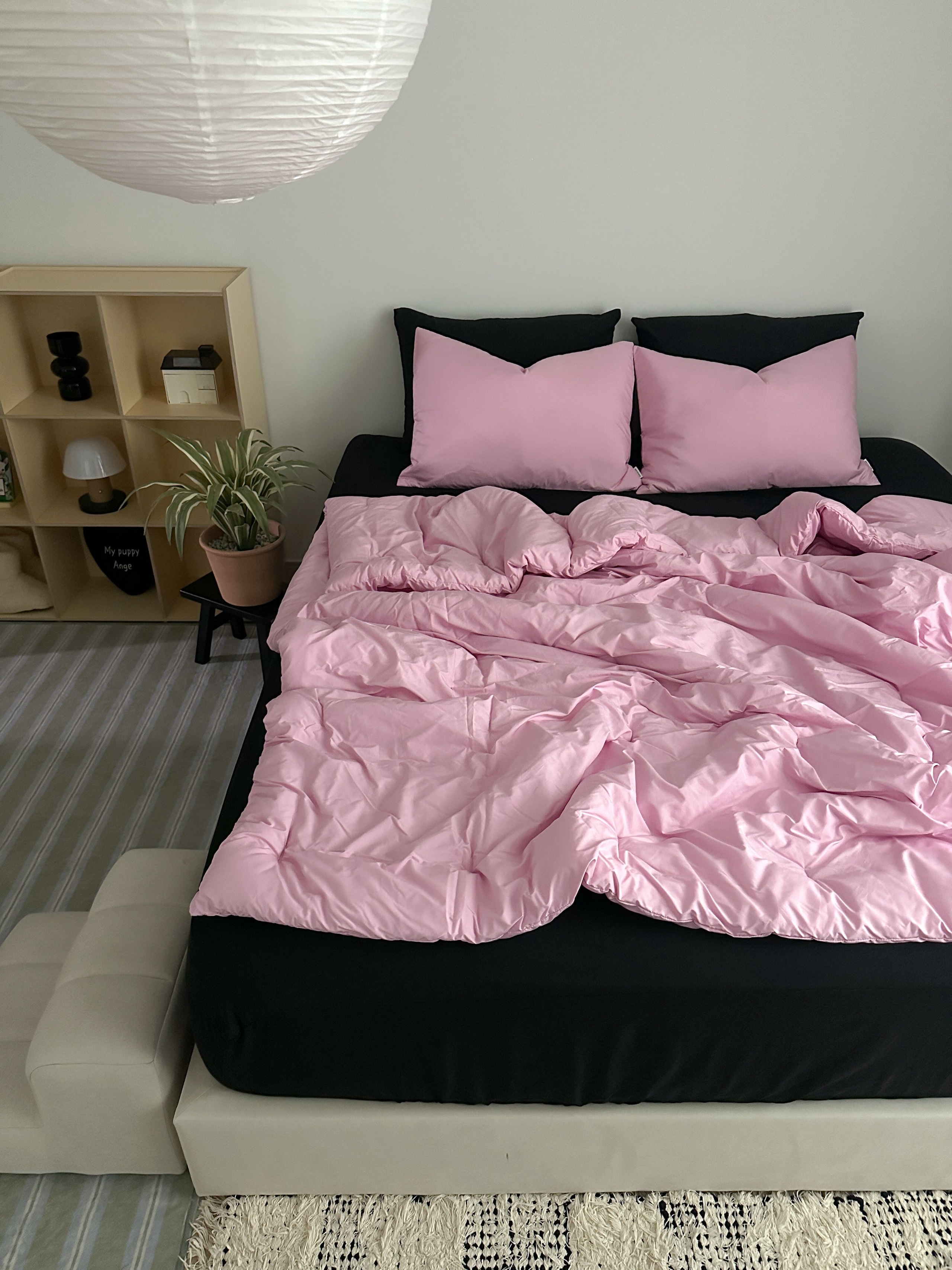Self-Warming Stripe Comforter Set user photo