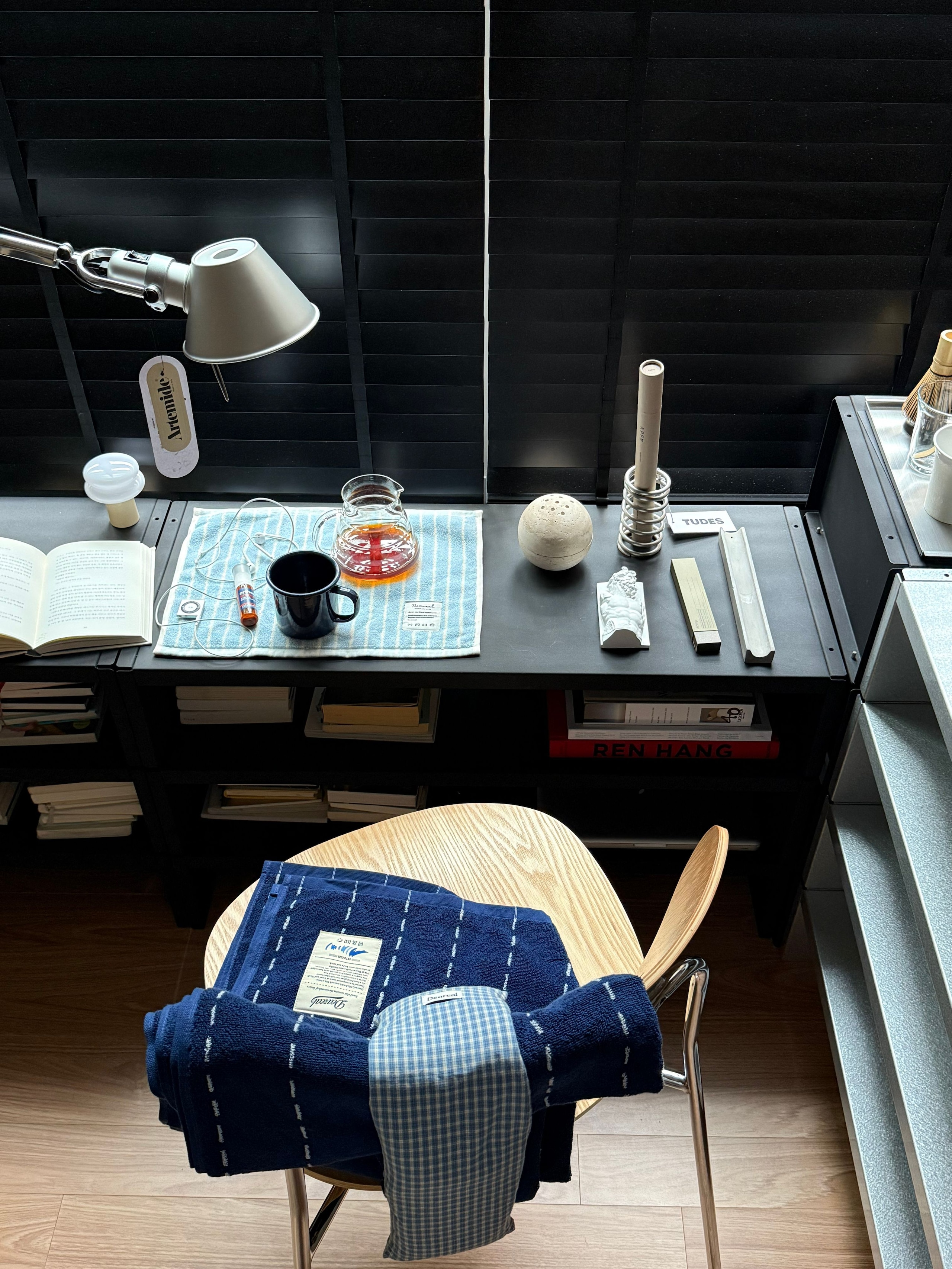 Denim Stitch Oversized Beach Bath Towel user photo