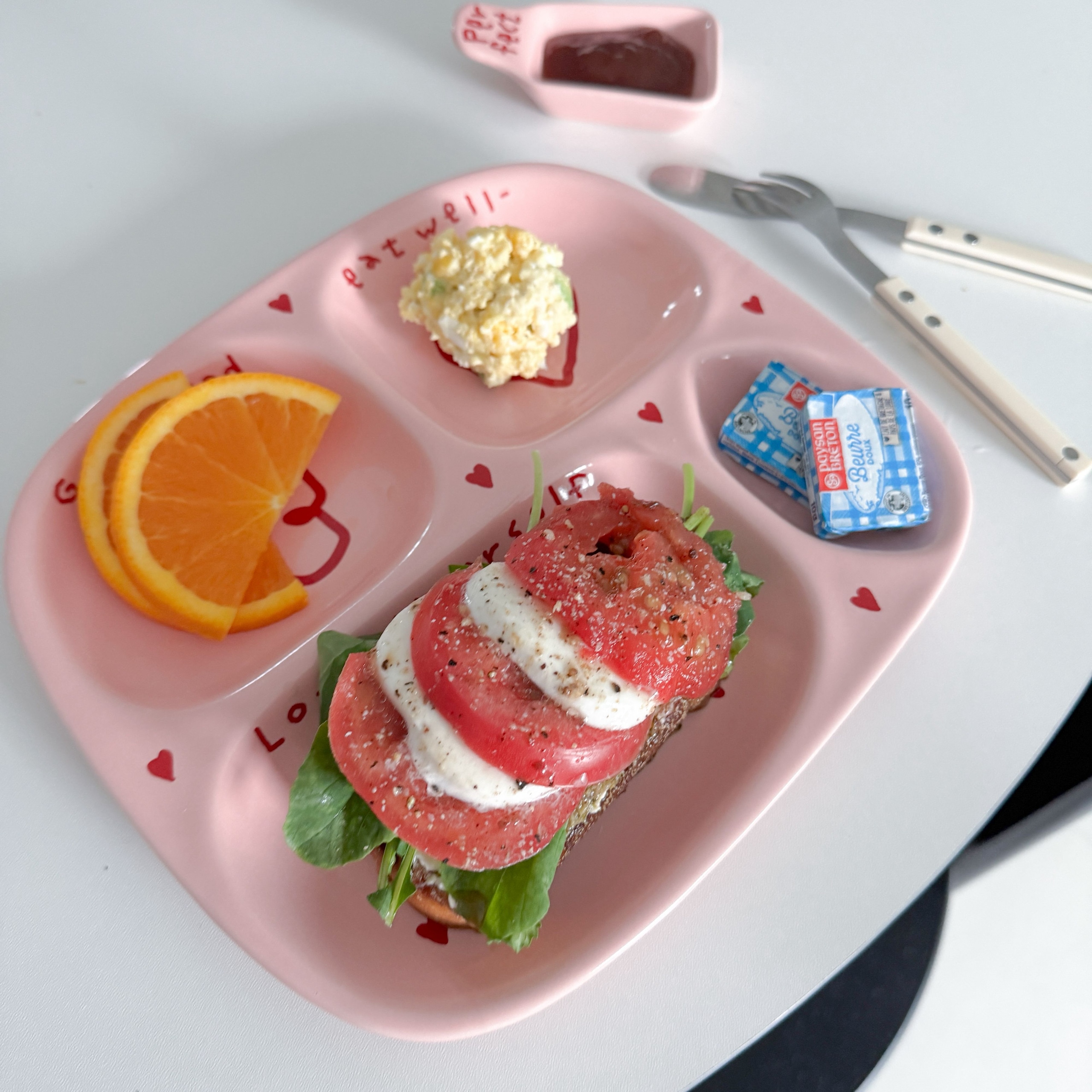 Pink Edition Ceramic Solo Meal Tray Set user photo