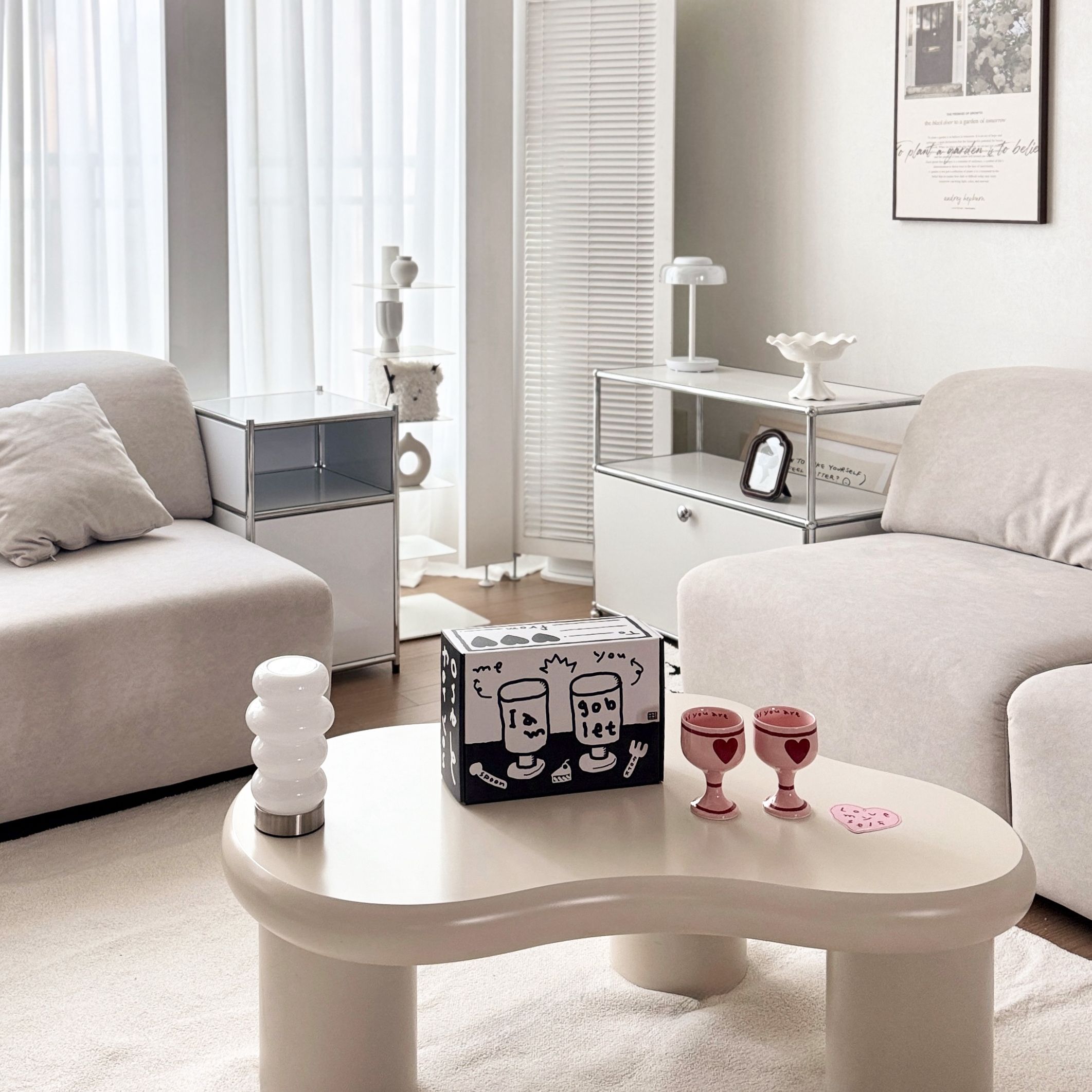 Pink Edition Ceramic Heart Wine Glass user photo
