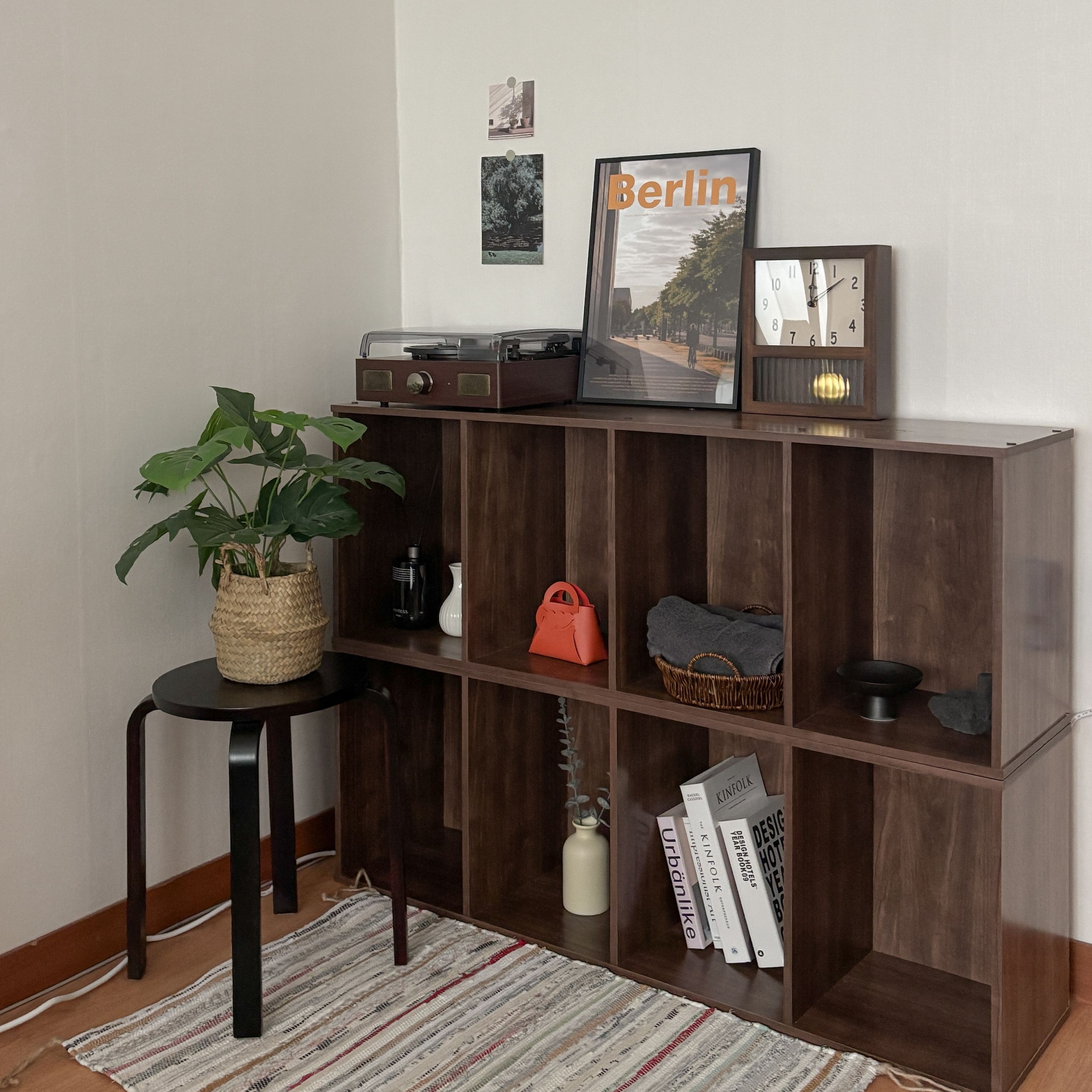 Modern Wood Bookcase & Storage Shelf user photo