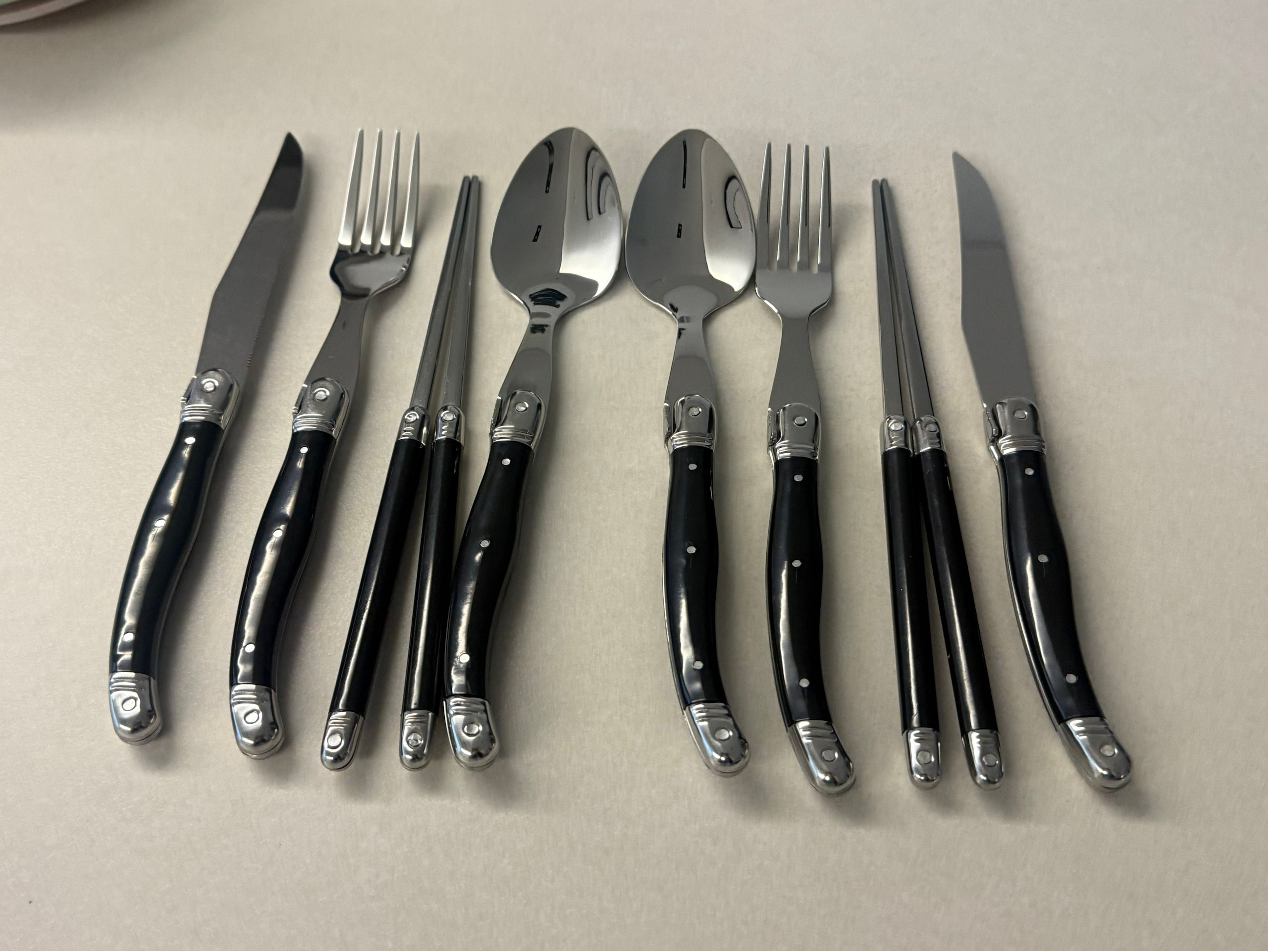 Laguiole Flatware & Chopsticks Set for 2 (8-Piece) user photo