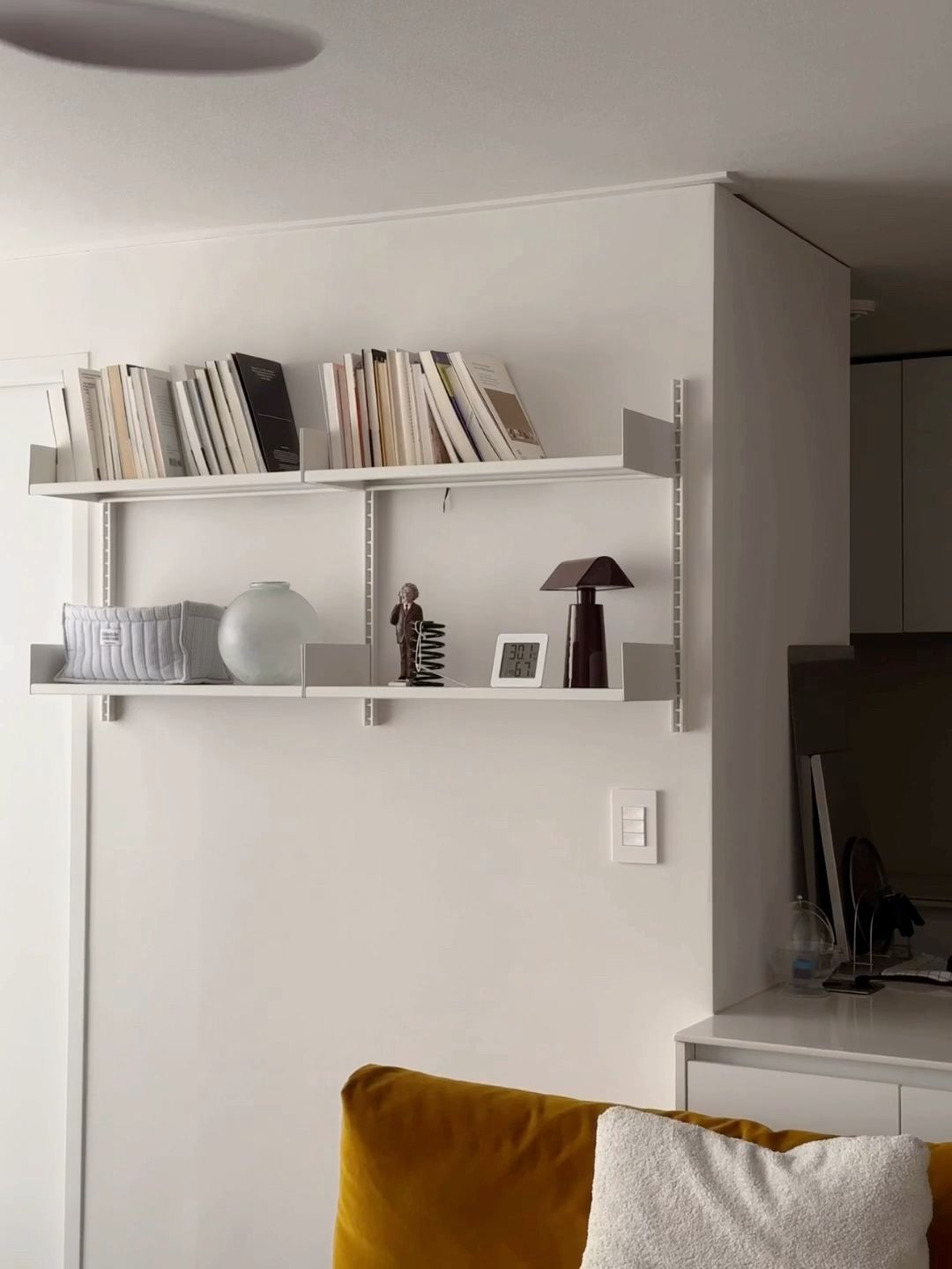 Striped Quilted Storage Basket user photo