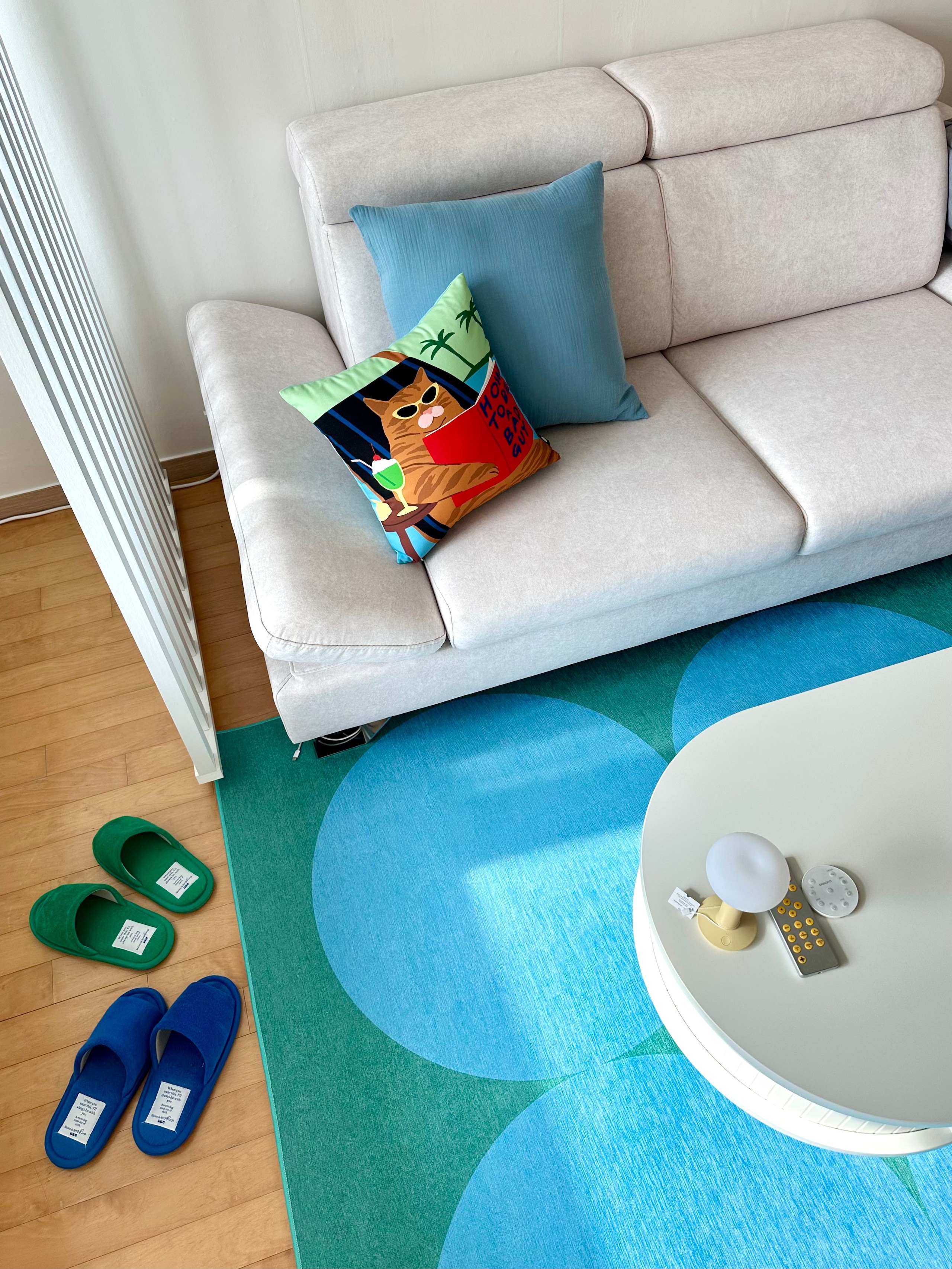 BWTZ Easy-Care Dust-Free Washable Area Rug user photo