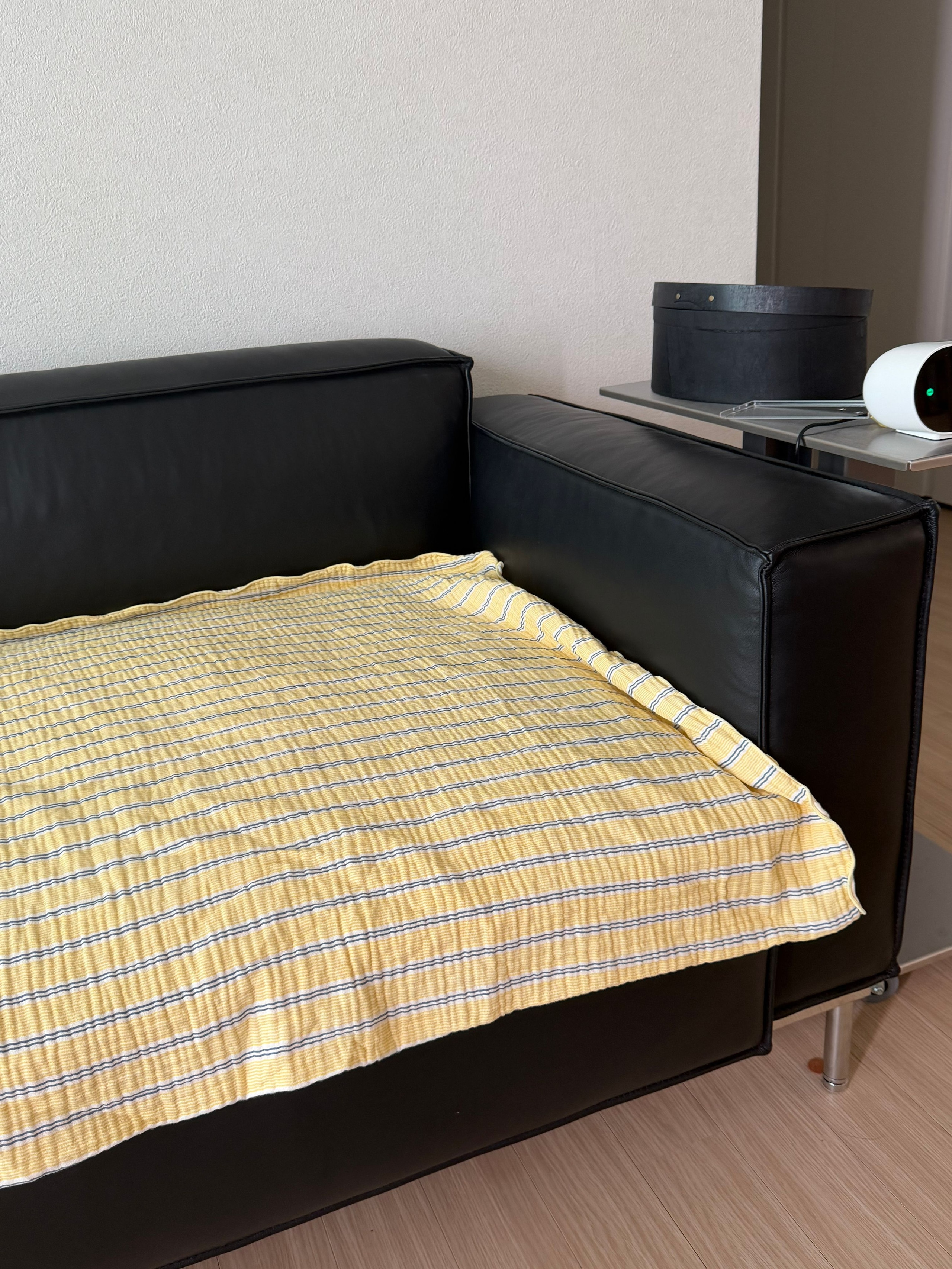 Stripe Triple-Layer Gauze Blanket user photo