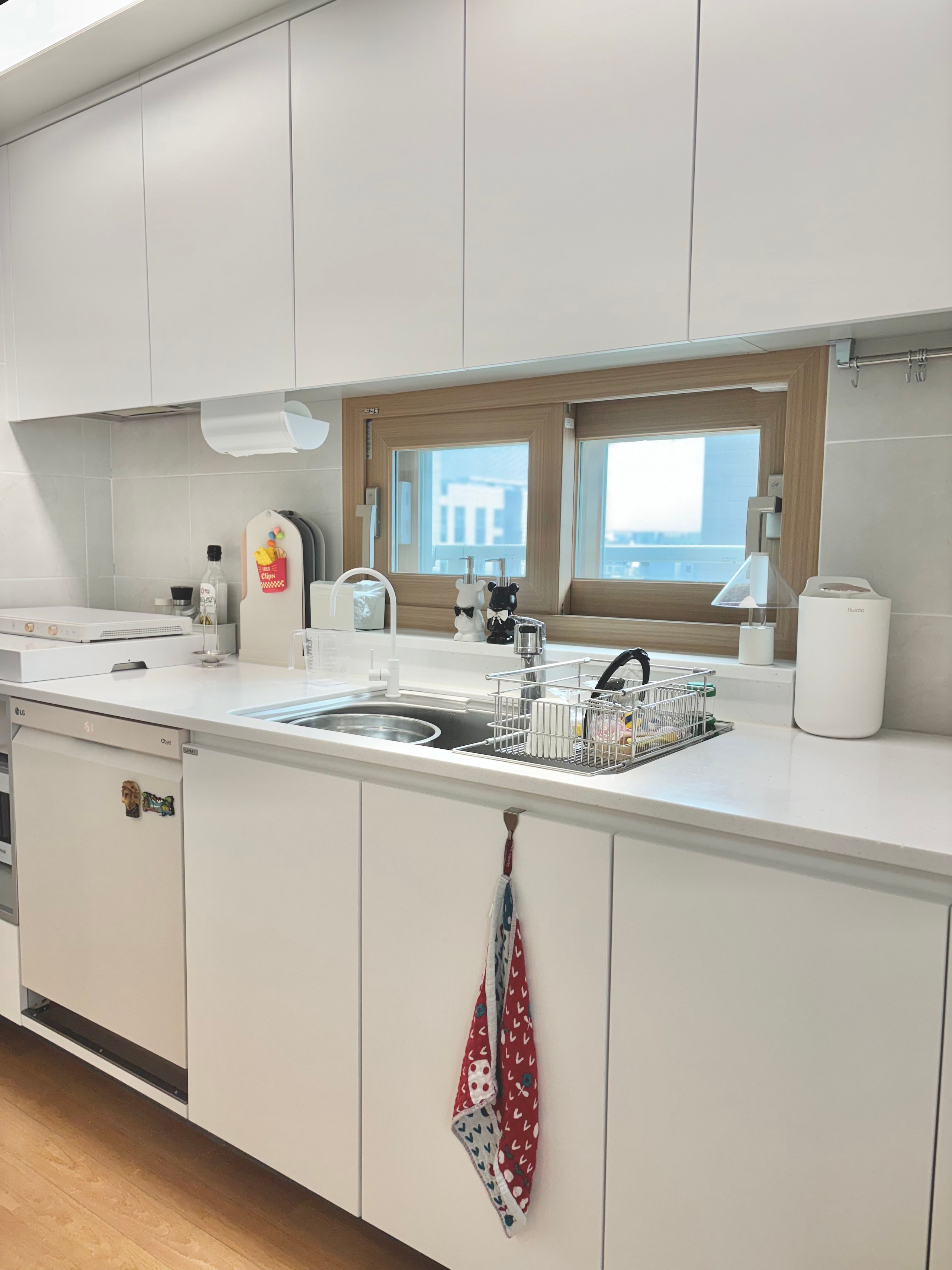 Adjustable Stainless Steel Dish Drying Rack user photo