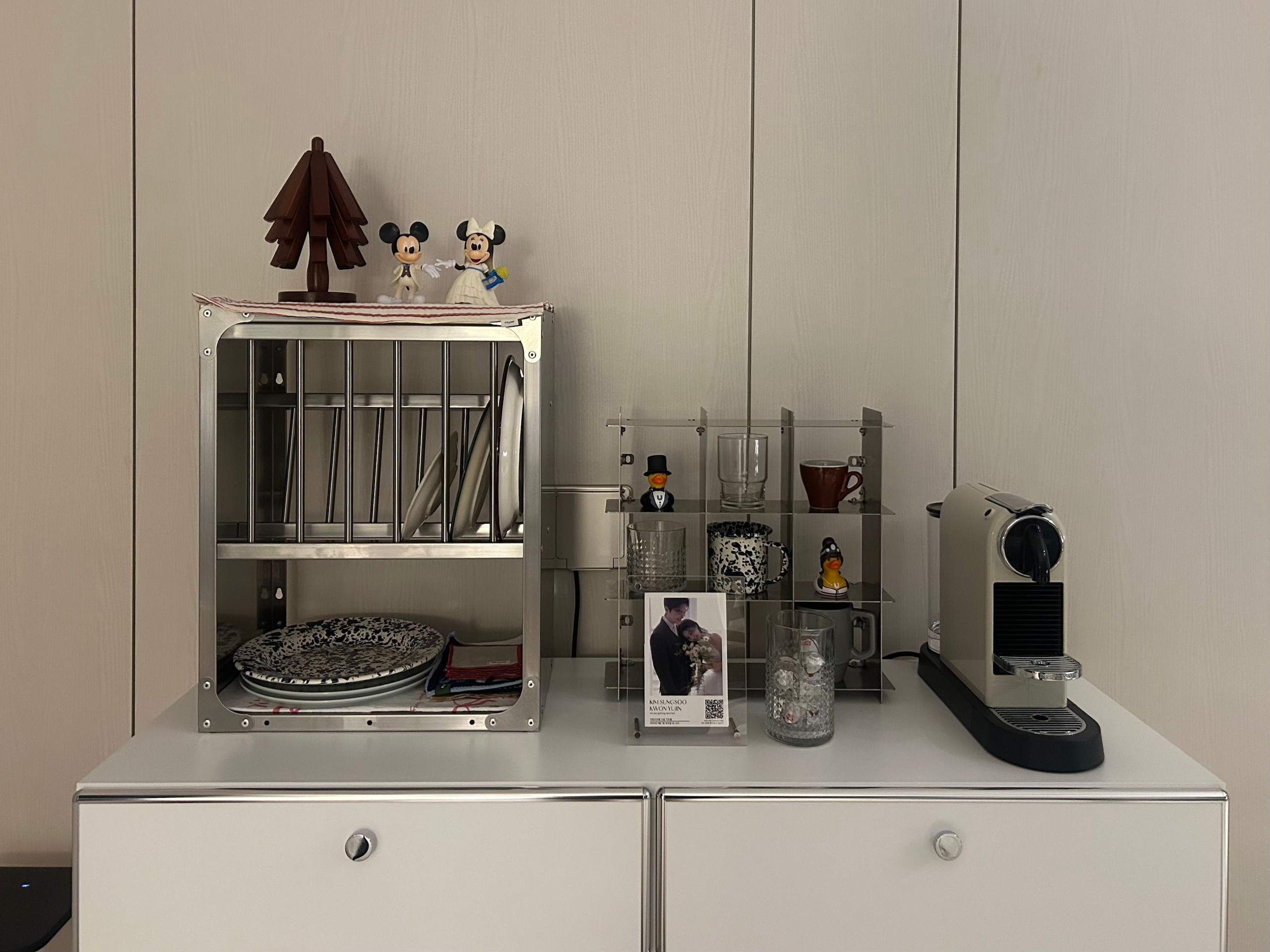 Stainless Grid Storage Shelf user photo