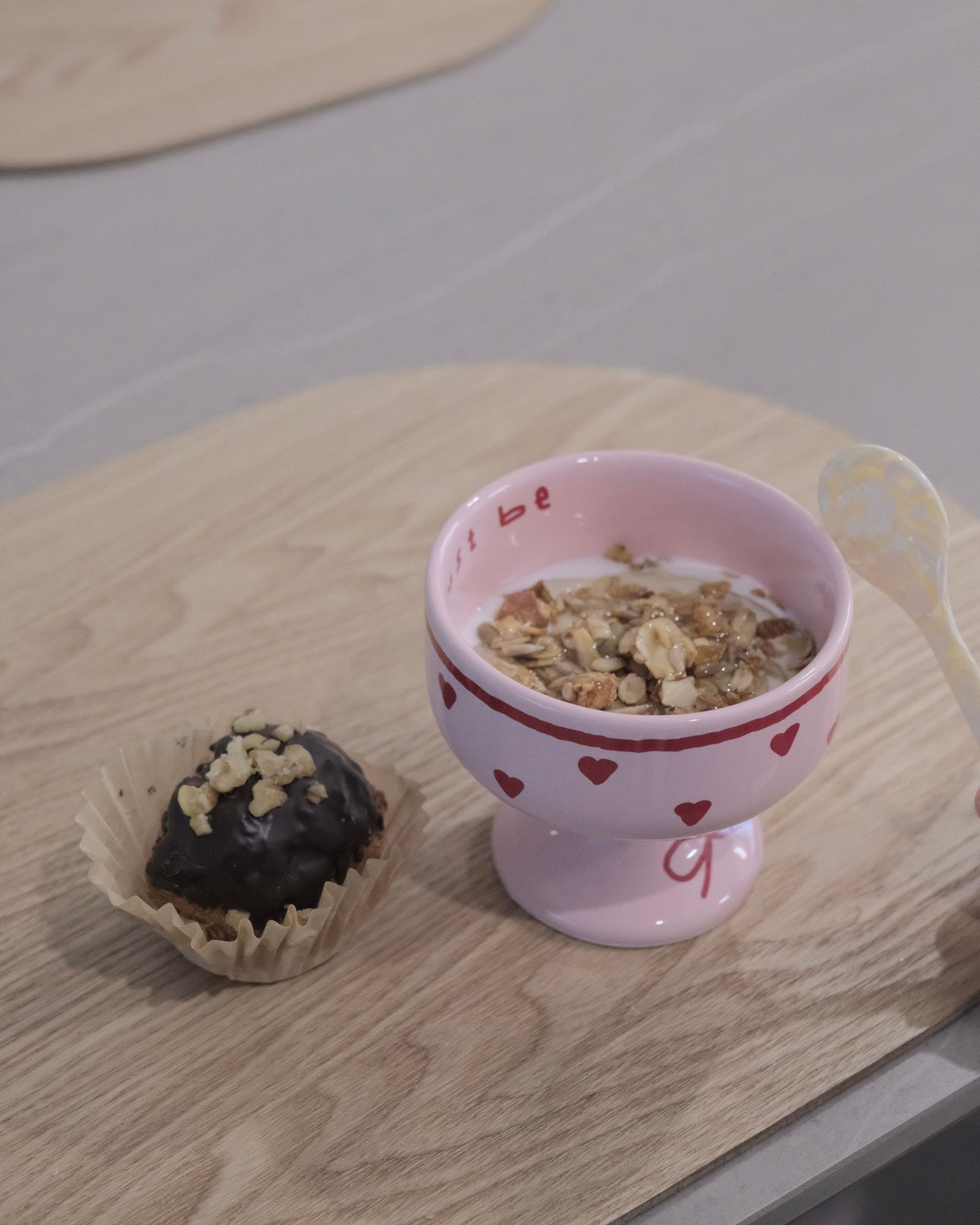 Pink Edition Ceramic “Just Be” Dessert Bowl Gift Set user photo