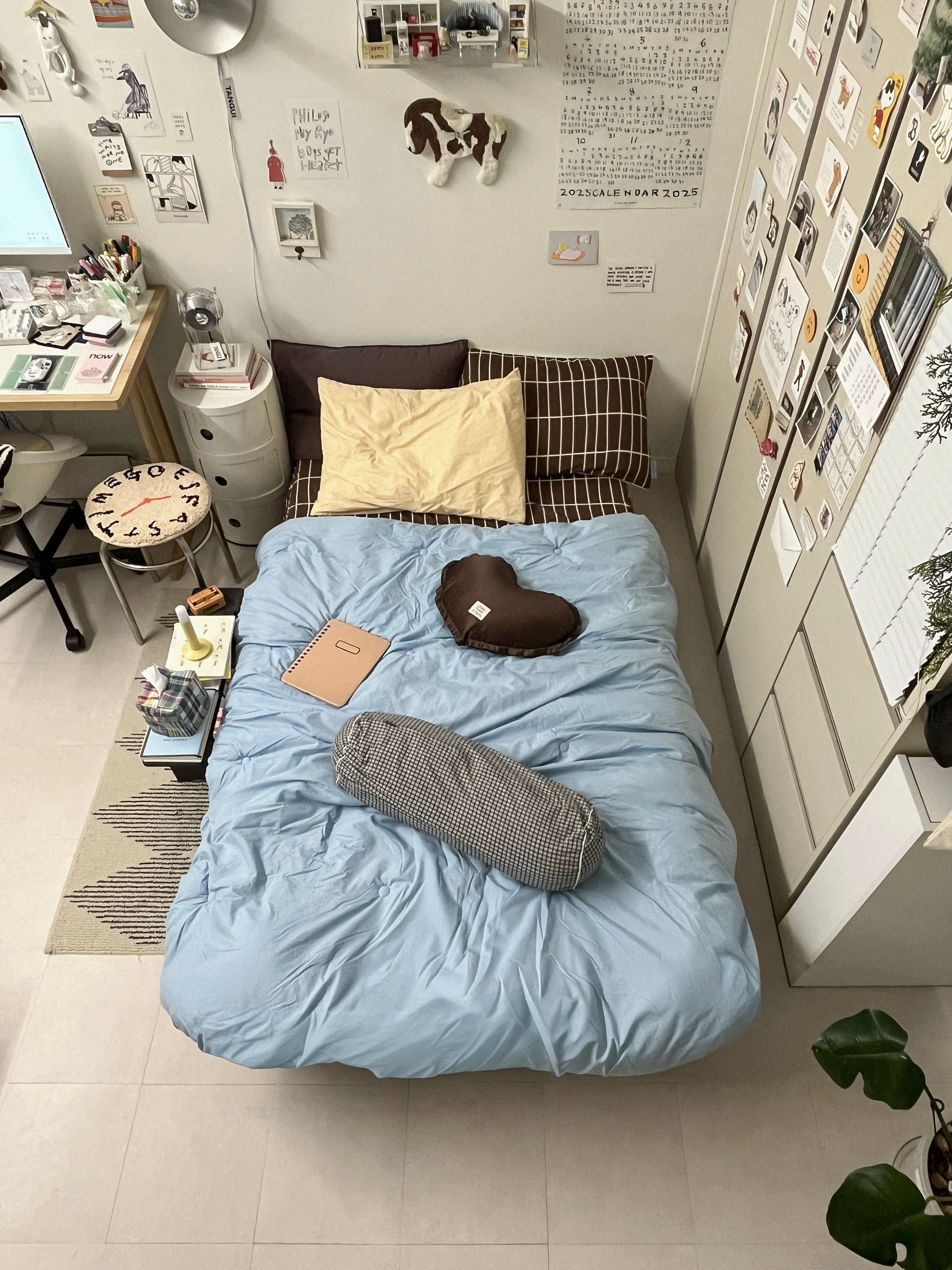 Little Mansion Check Allergy-Care Mattress Fitted Sheet user photo
